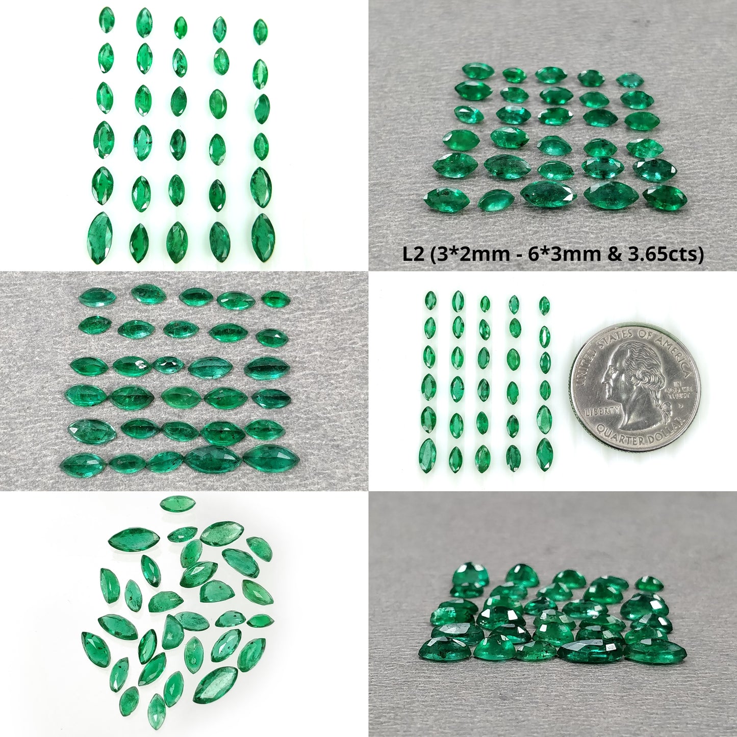 Marquise Shape Emerald