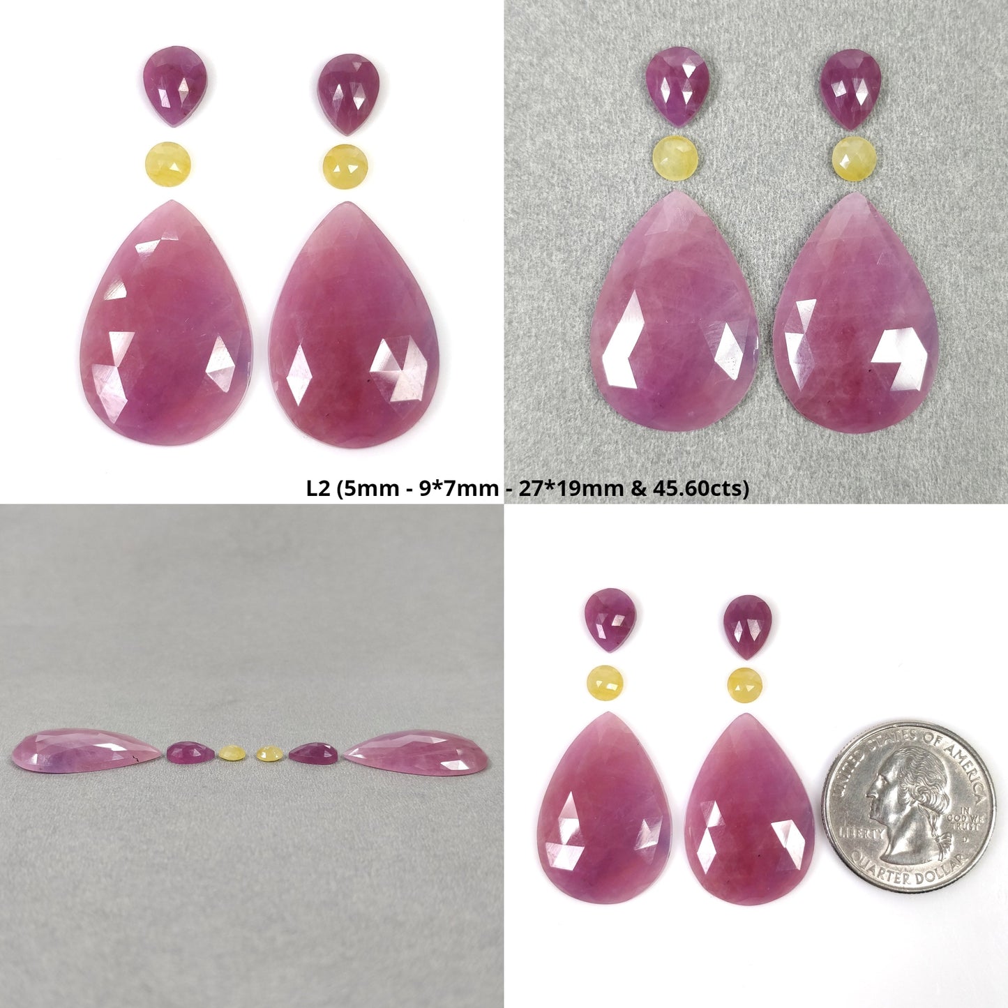 Rose Cut Sapphire