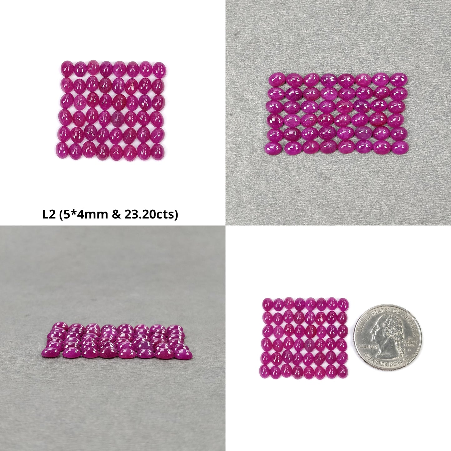 Oval Shape Ruby