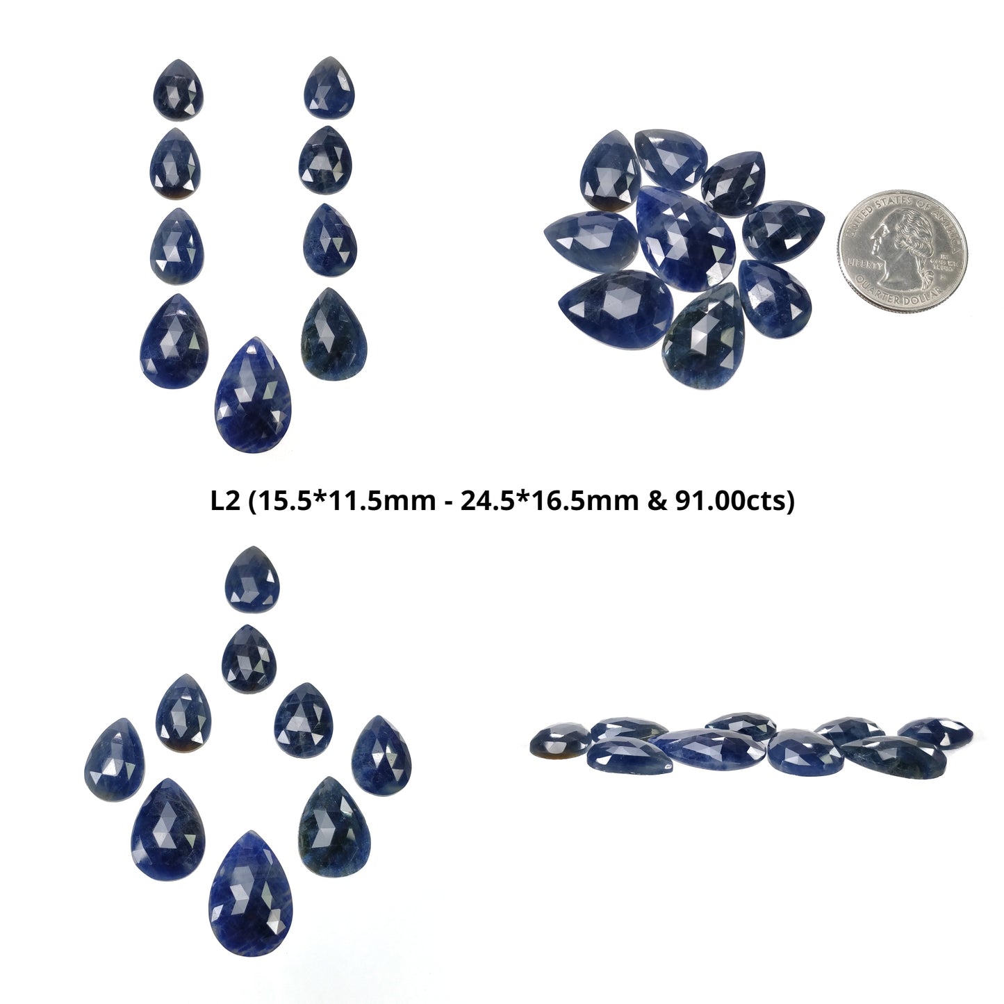 Pear Shape Sapphire