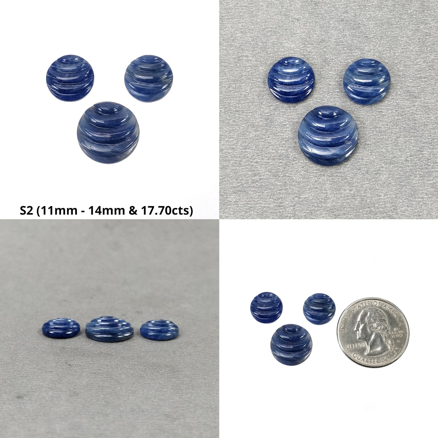 Hand Carved Sapphire