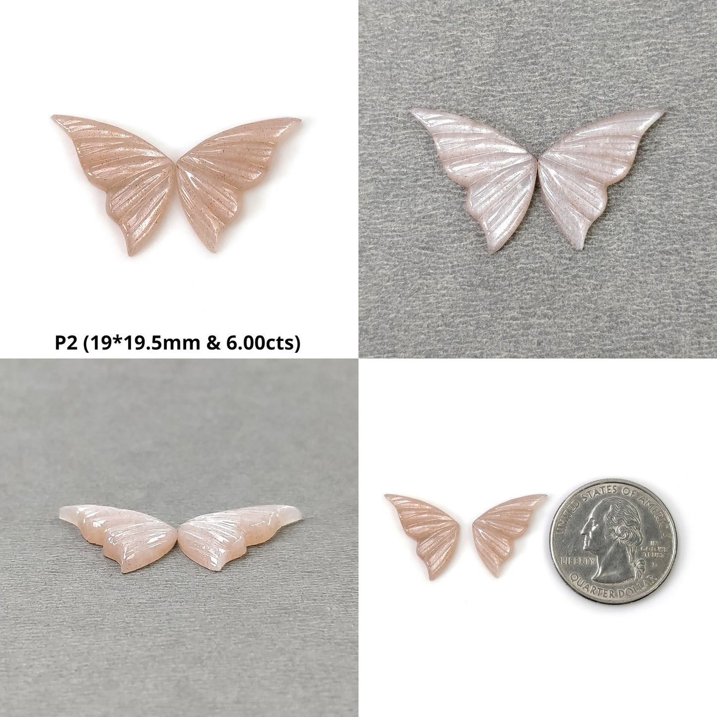 Hand Carved Butterfly