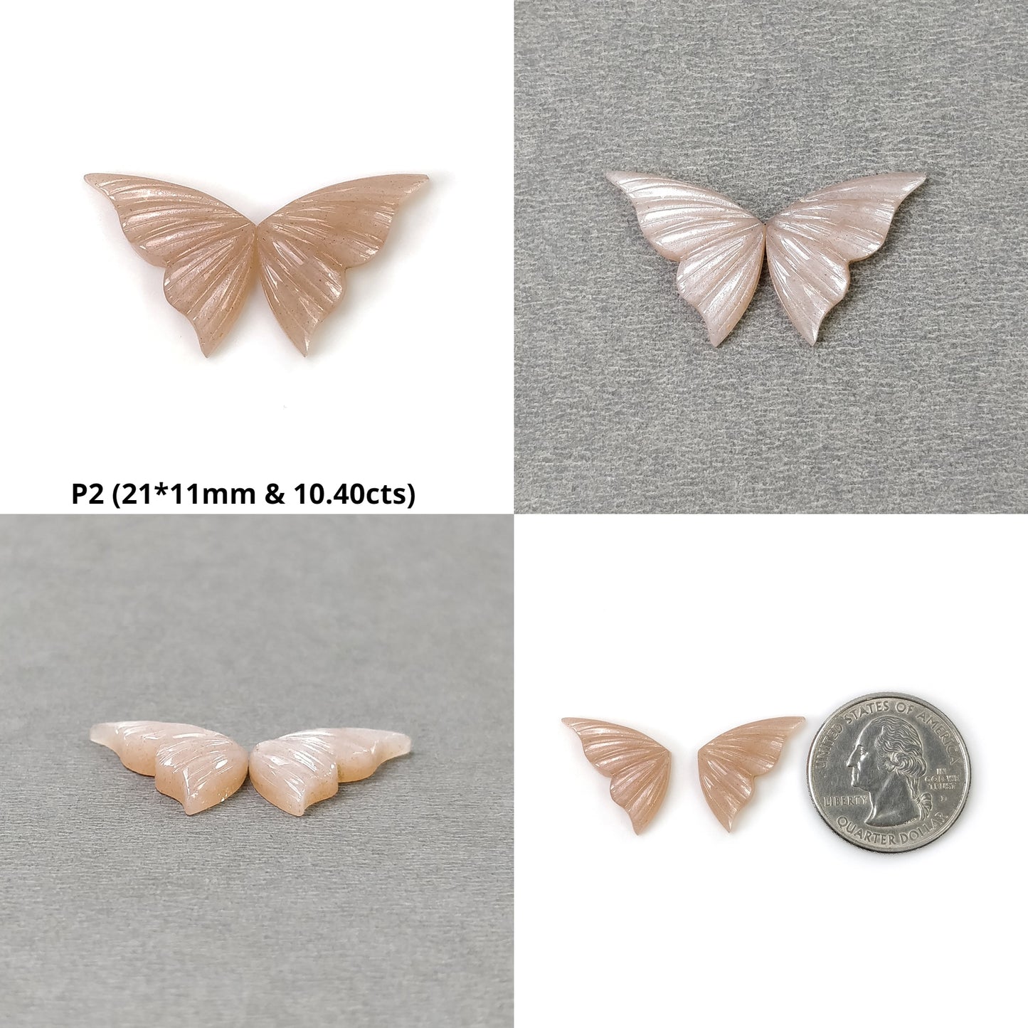 Peach Moonstone