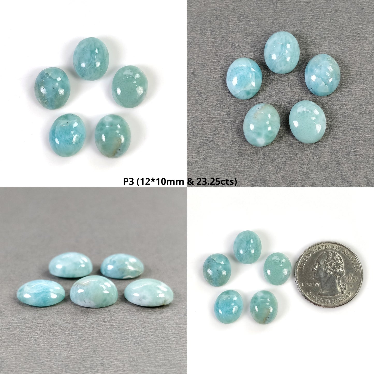 Bi-Color Larimar