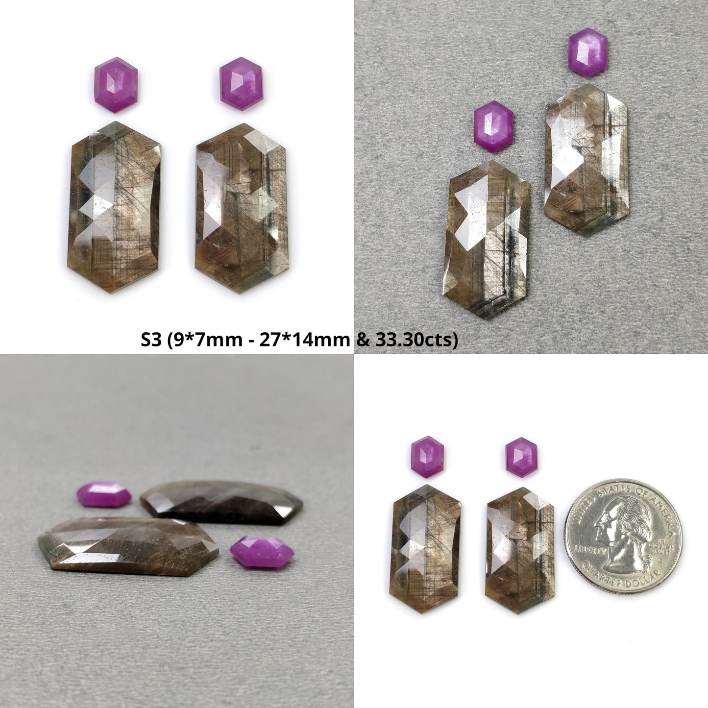Rose Cut Sapphire