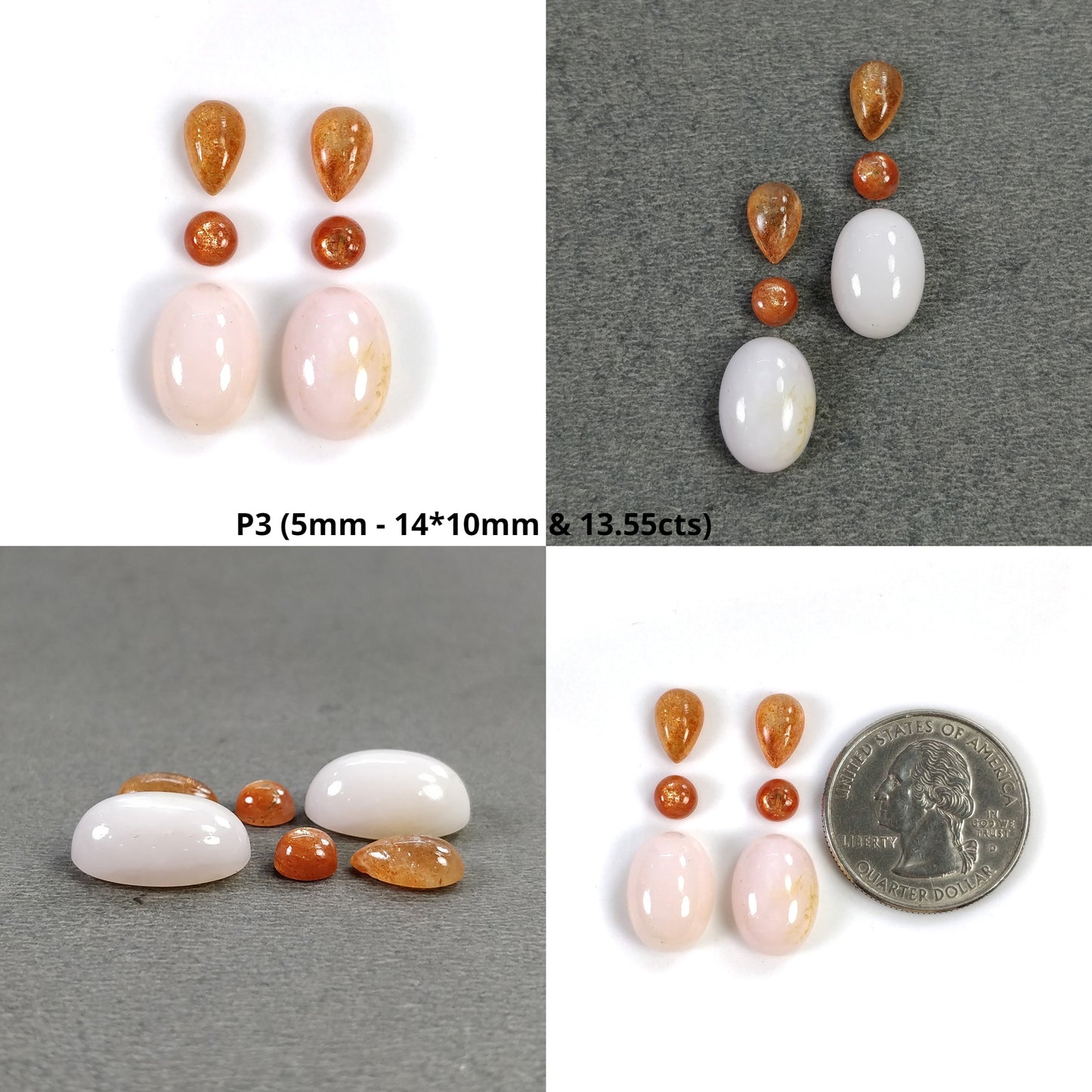 Pink Opal Cabochon