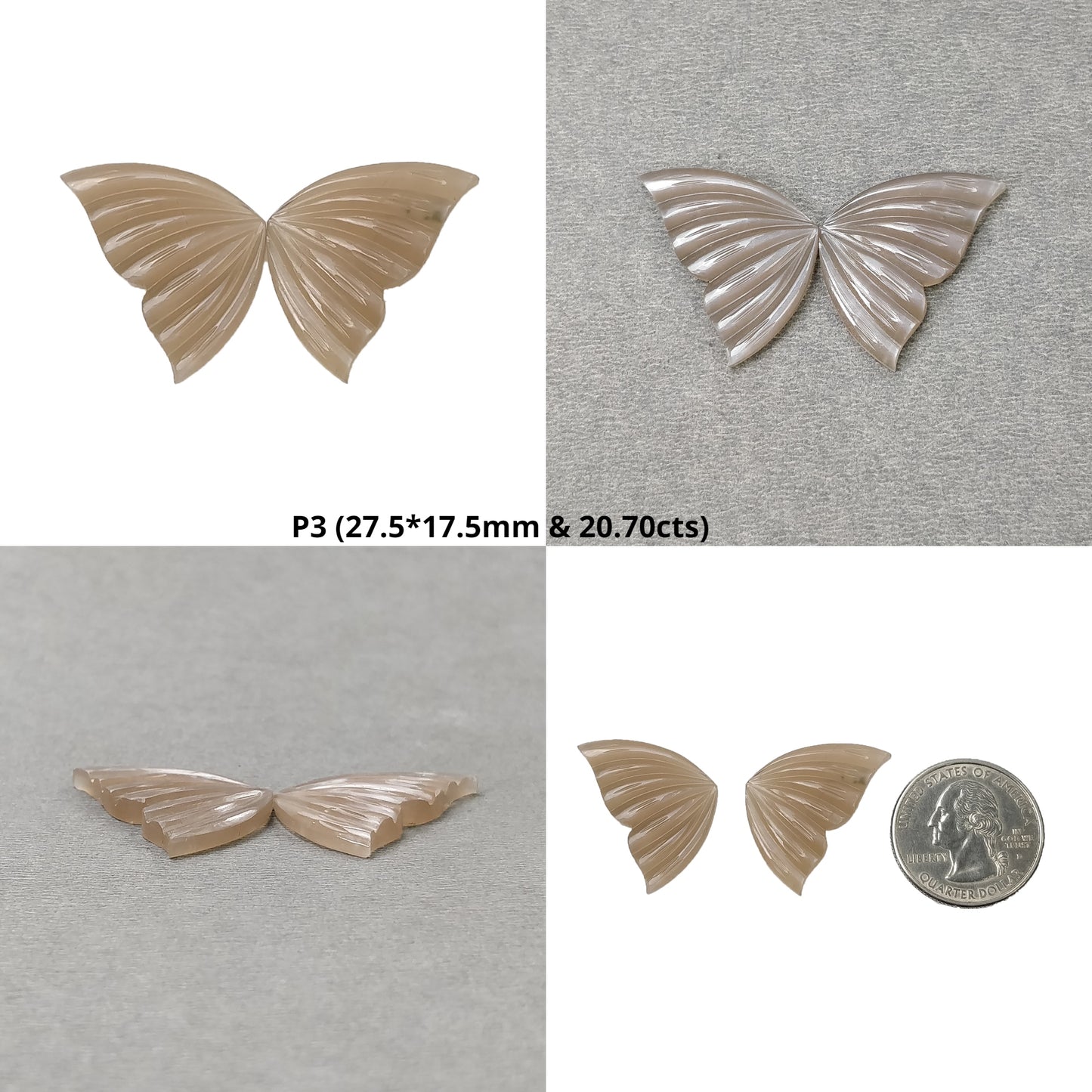 Hand Carved Butterfly