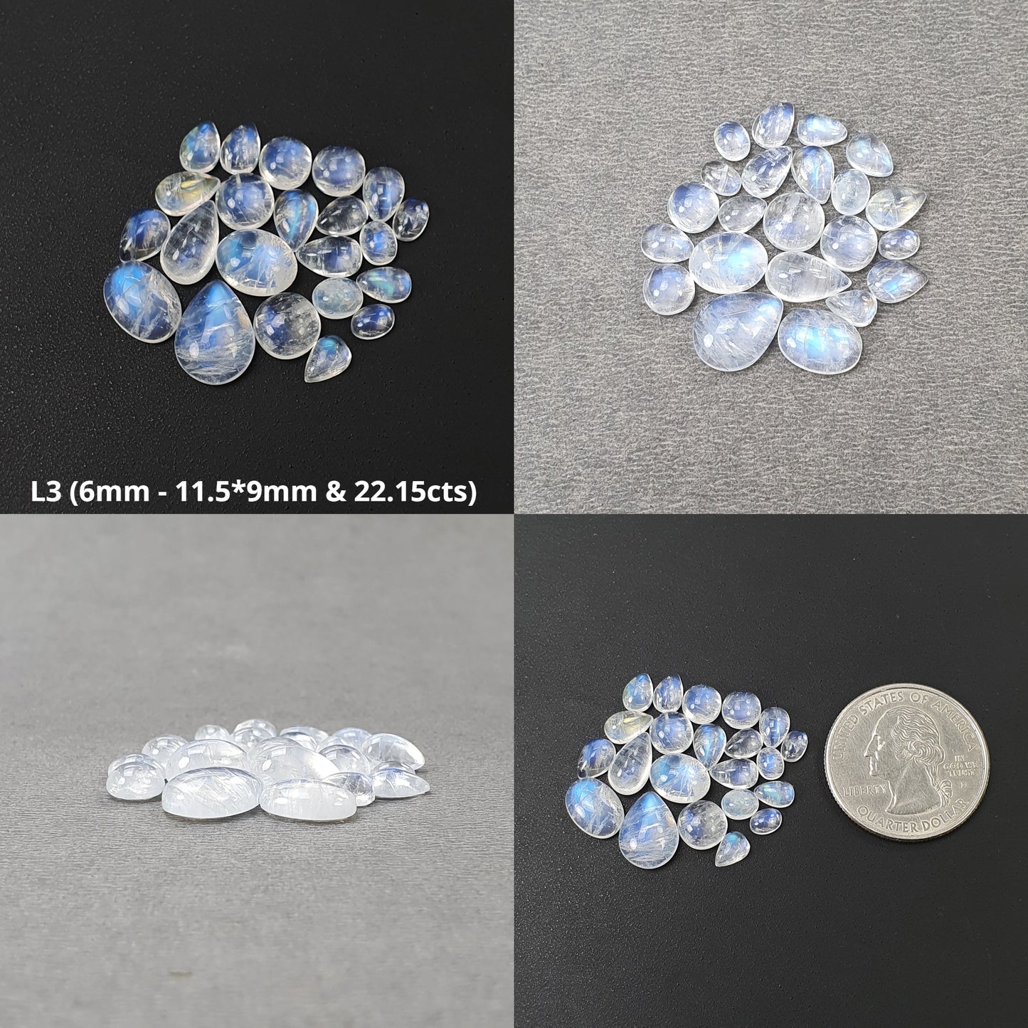 Multi Shape Moonstone