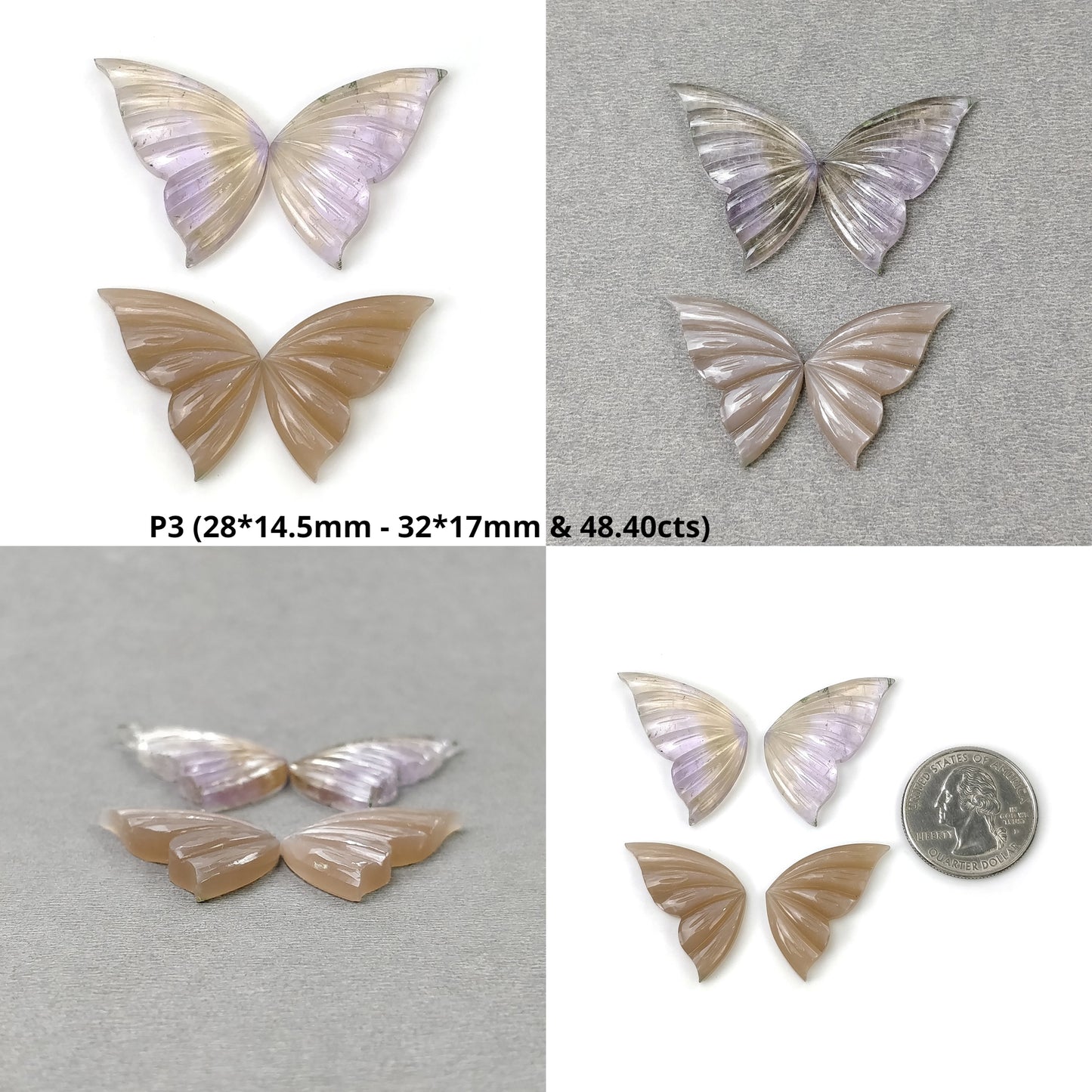 Hand Carved Butterfly