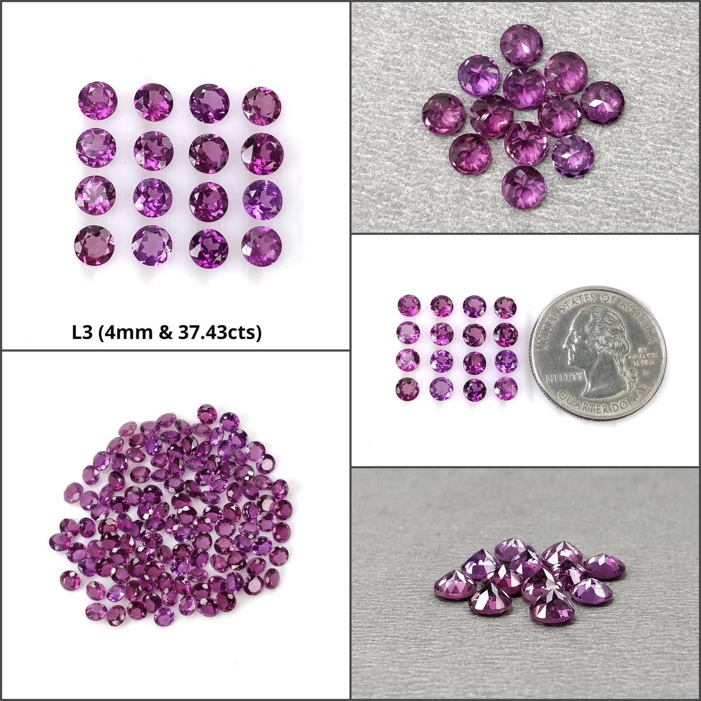 Round Shape garnet