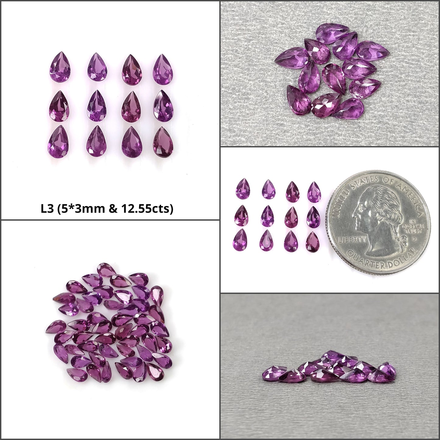 Pear Shape Garnet