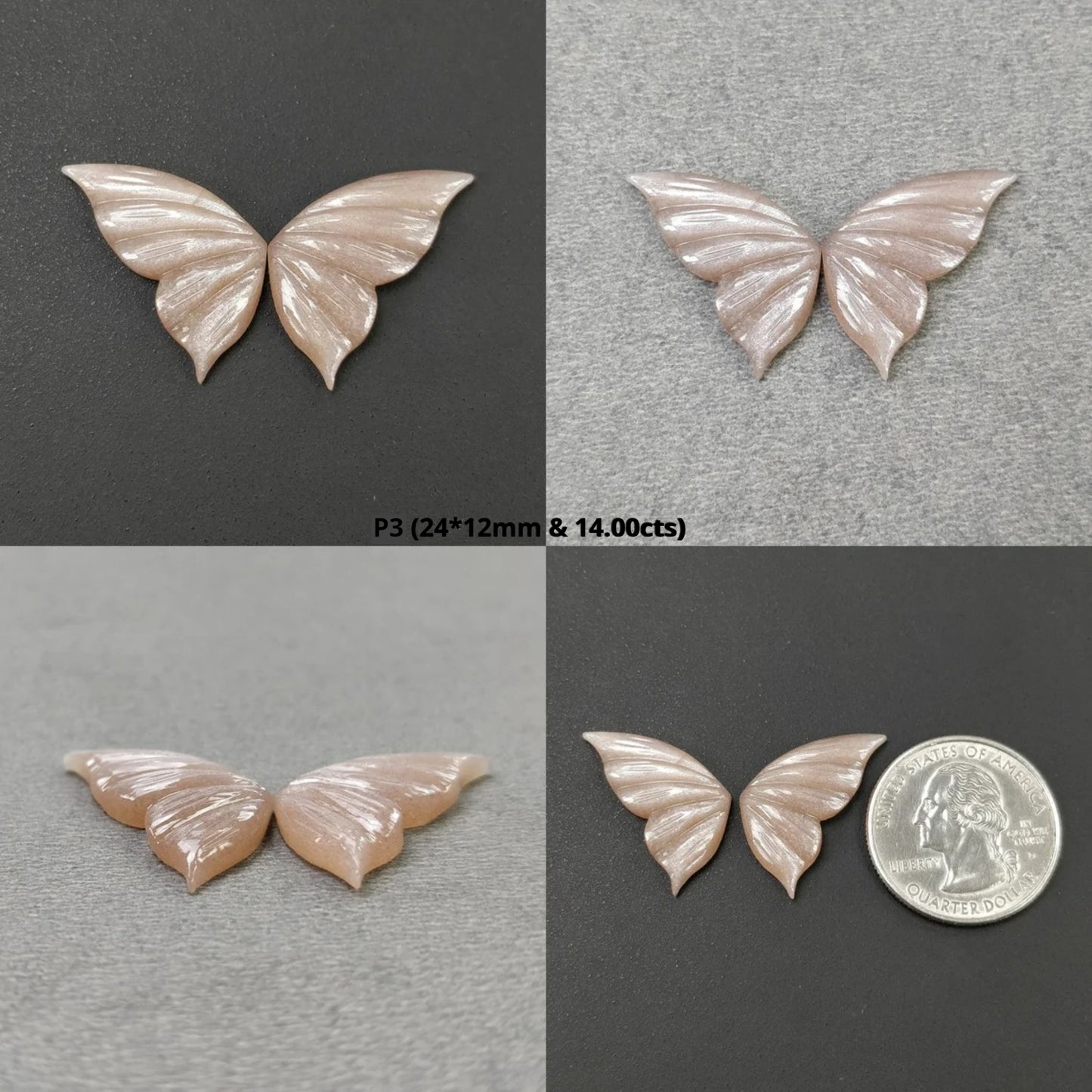 Butterfly carving