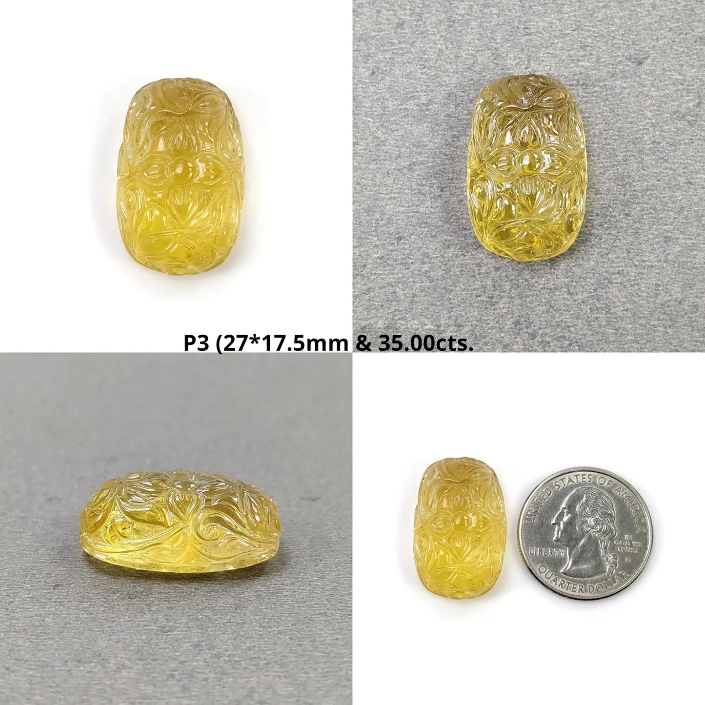 Cushion Shape Citrine