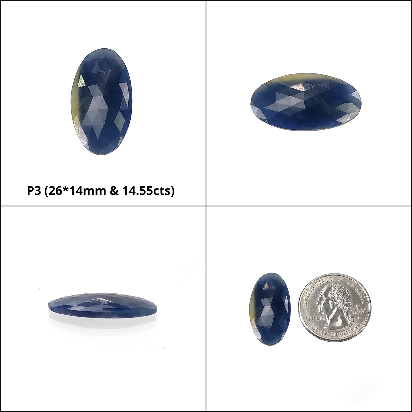 Uneven Shape Sapphire