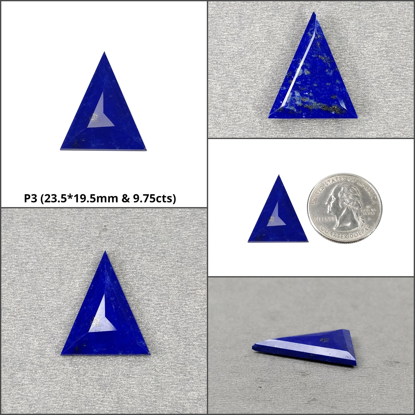 Triangle Shape Lapis