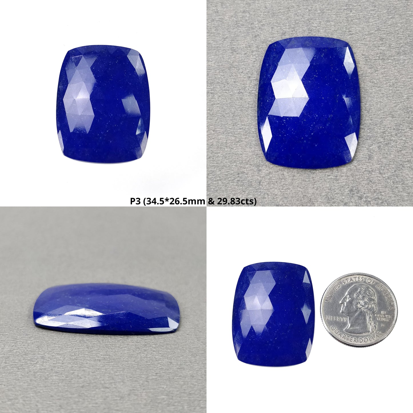 Rose Cut Lapis