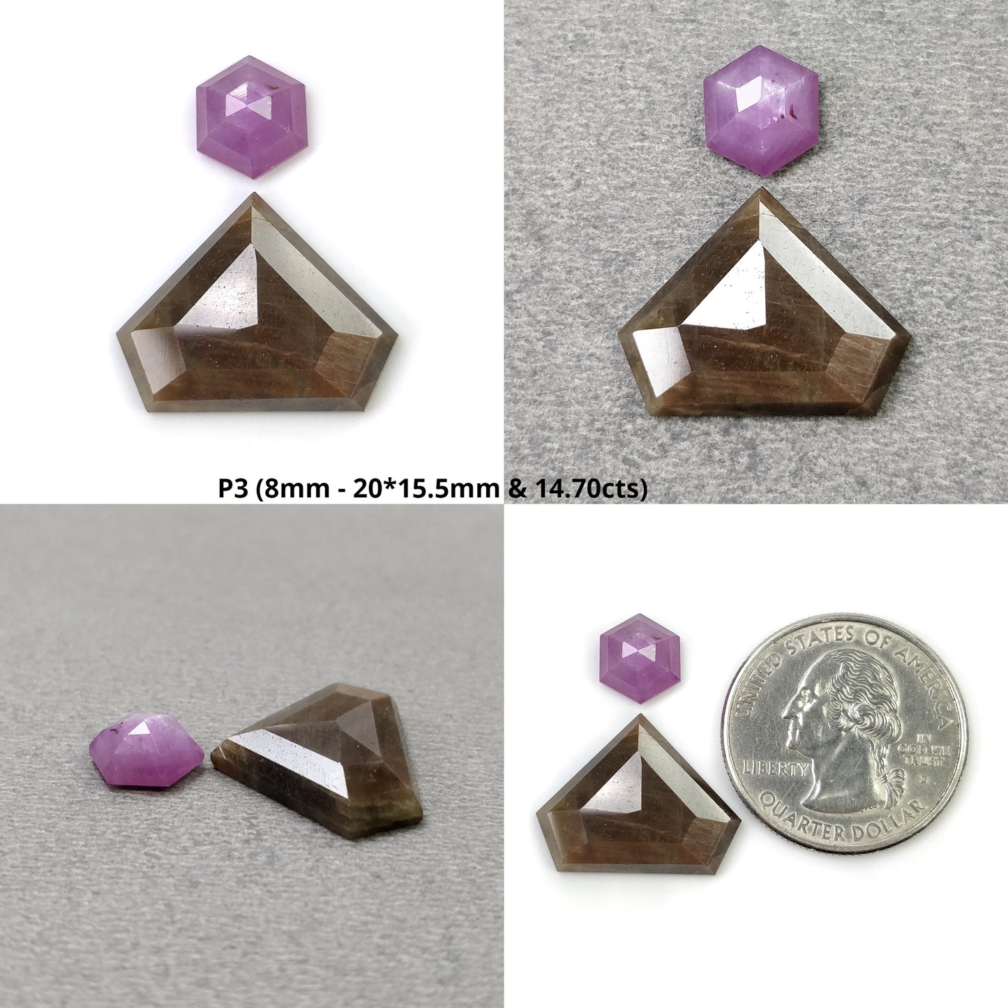 Uneven Shape Sapphire