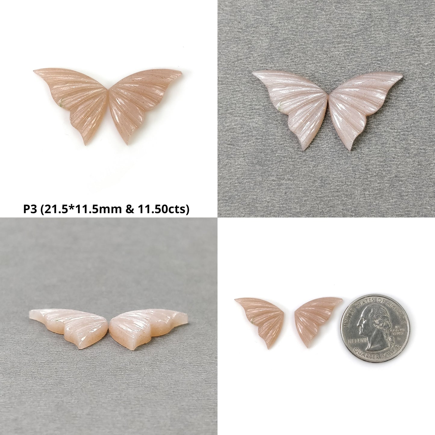 Hand Carved Butterfly