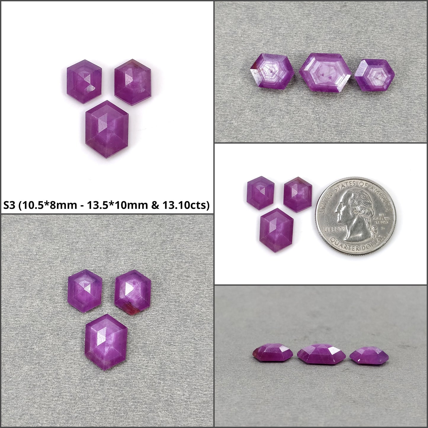 Hexagon Shape Cut