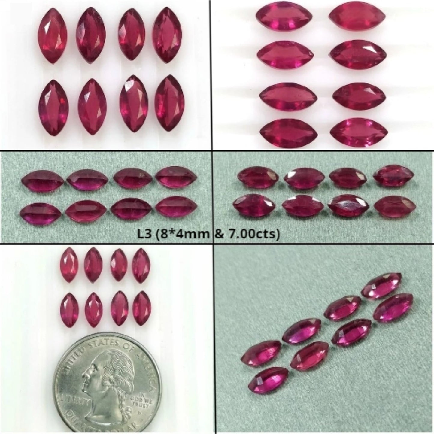 Pinkish Red Ruby