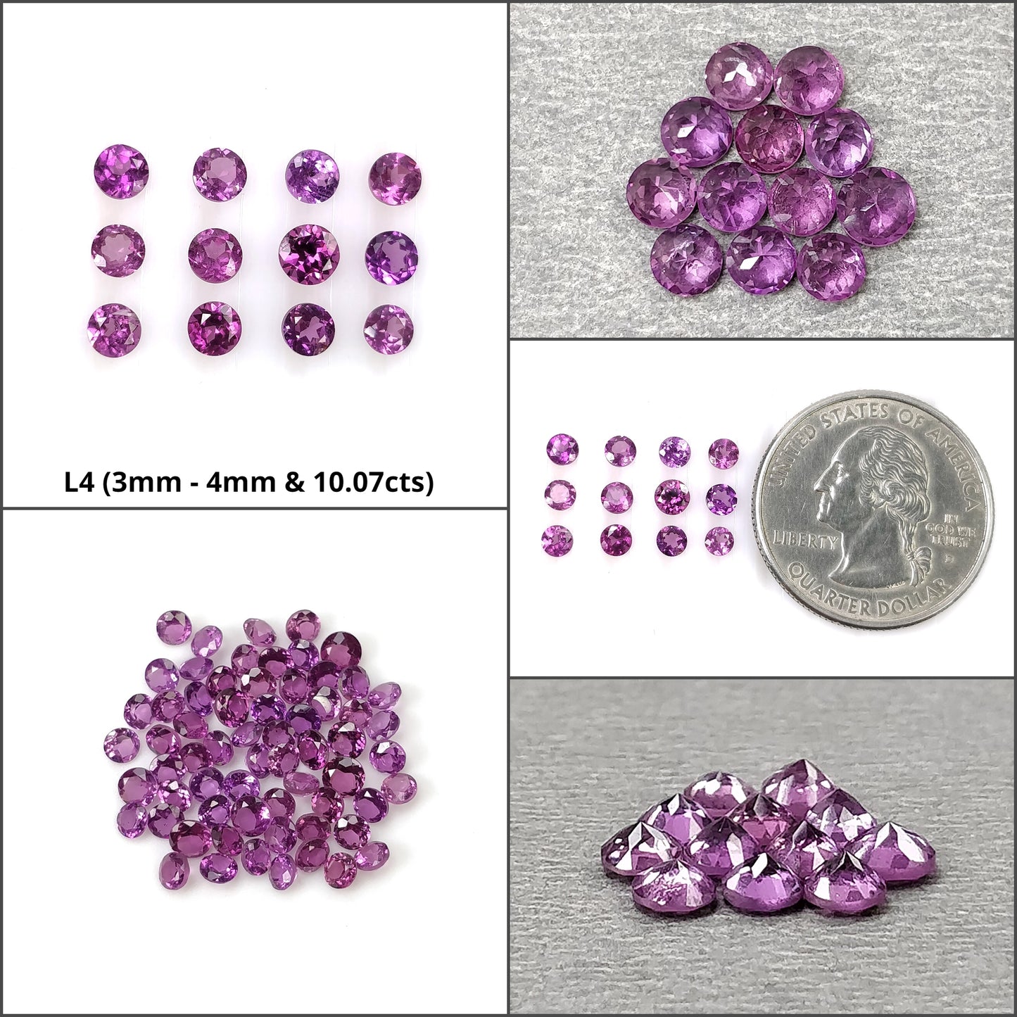 Faceted Garnet