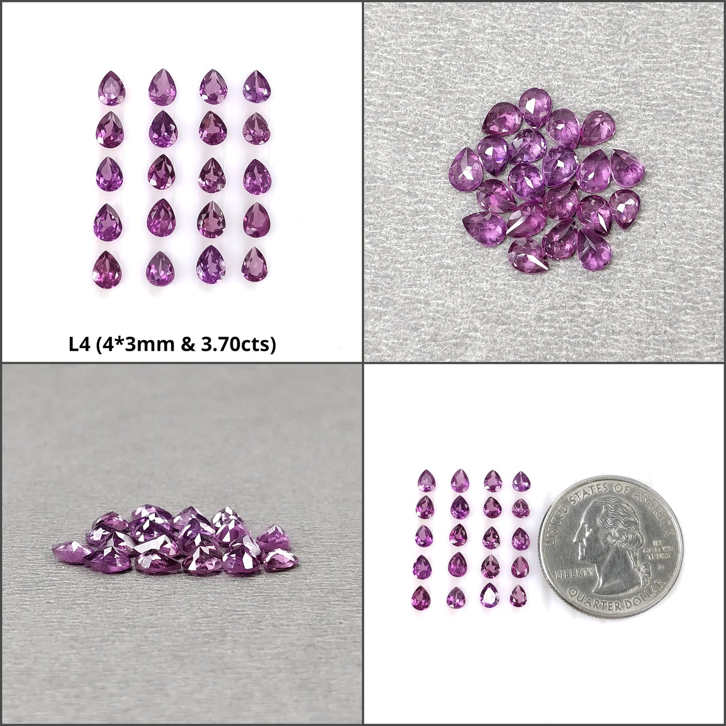 Faceted Garnet