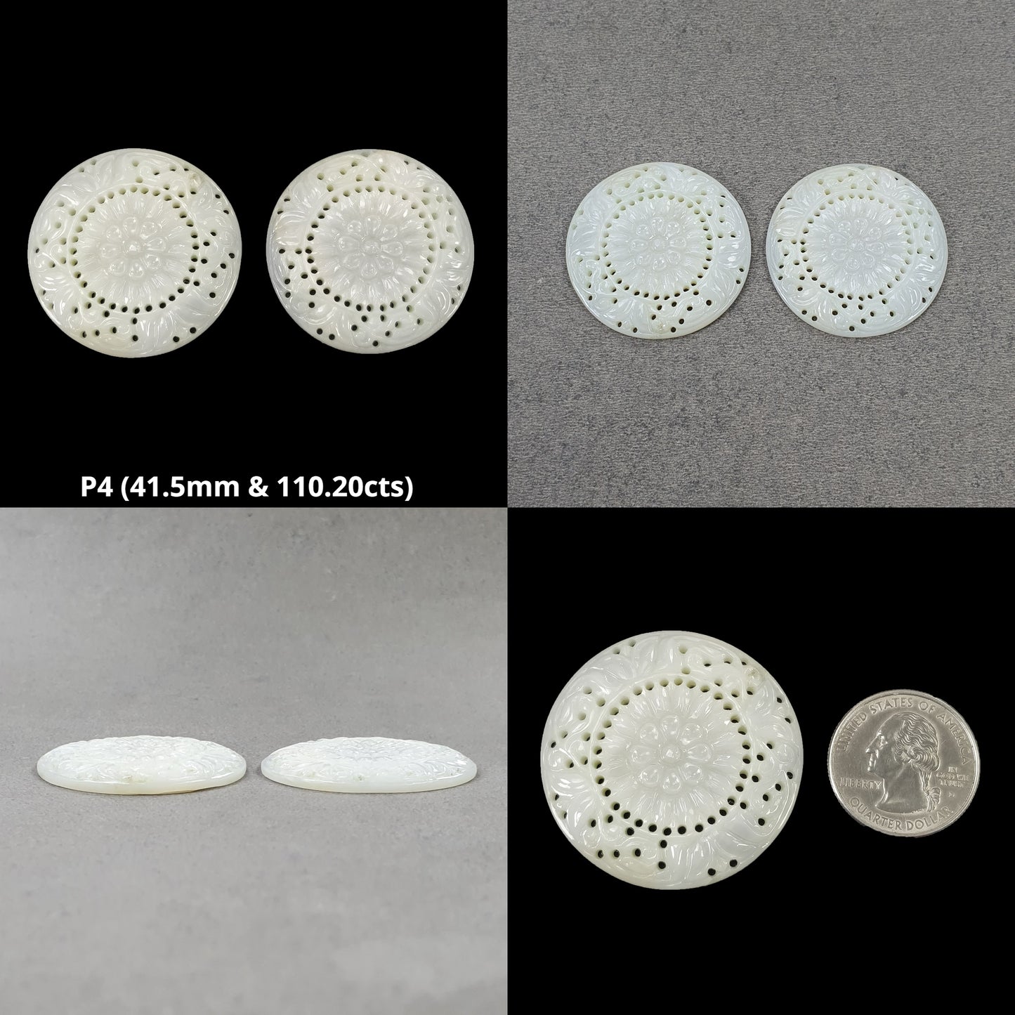 WHITE MOONSTONE Gemstone Carving : Natural Untreated Unheated Moonstone Hand Carved Round Oval Shape