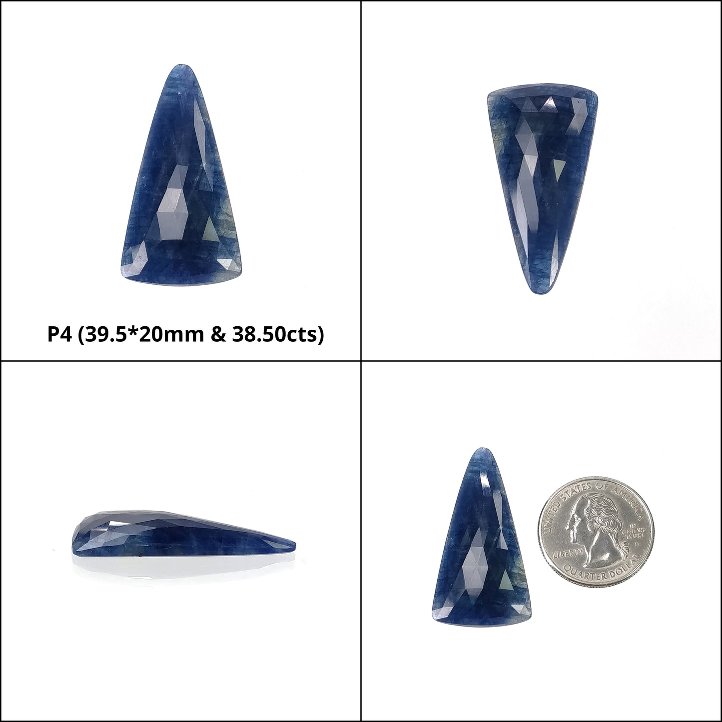 Rose Cut Sapphire