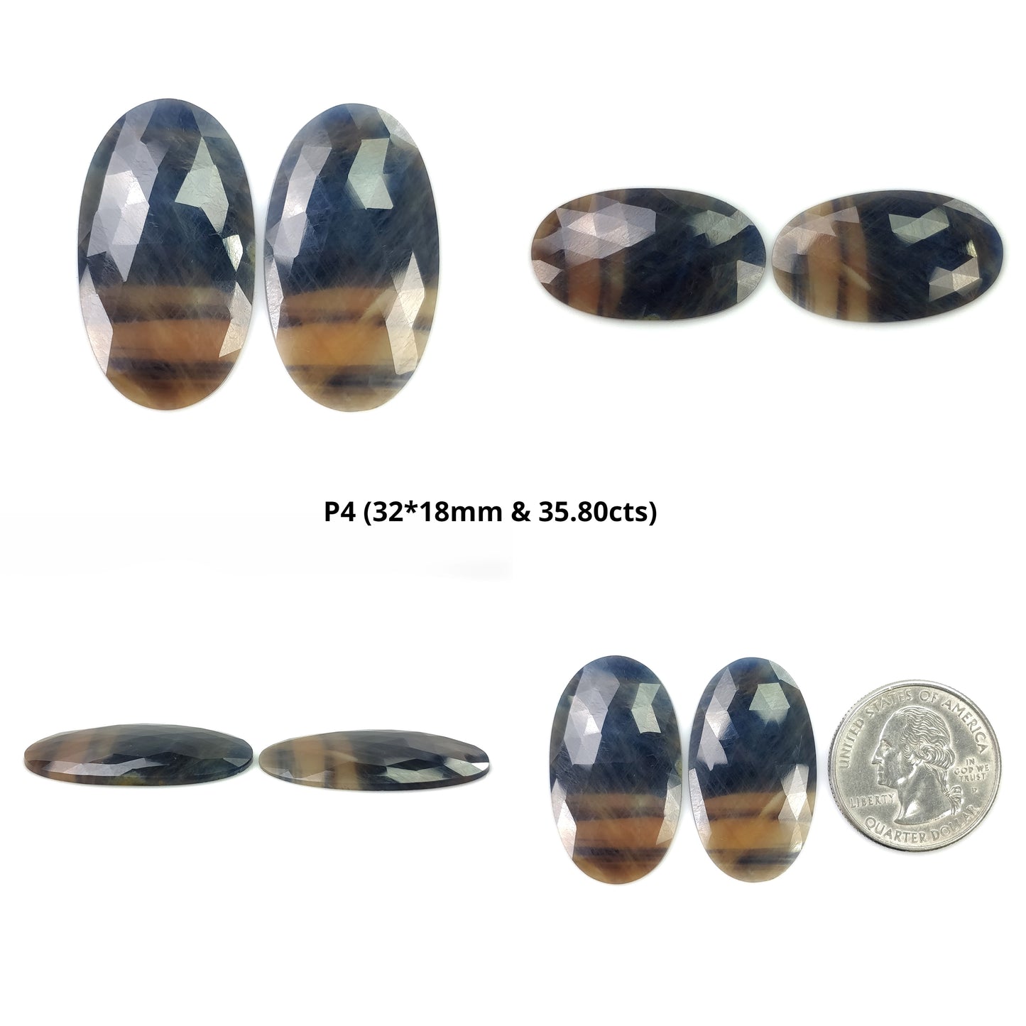 Rose Cut Sapphire
