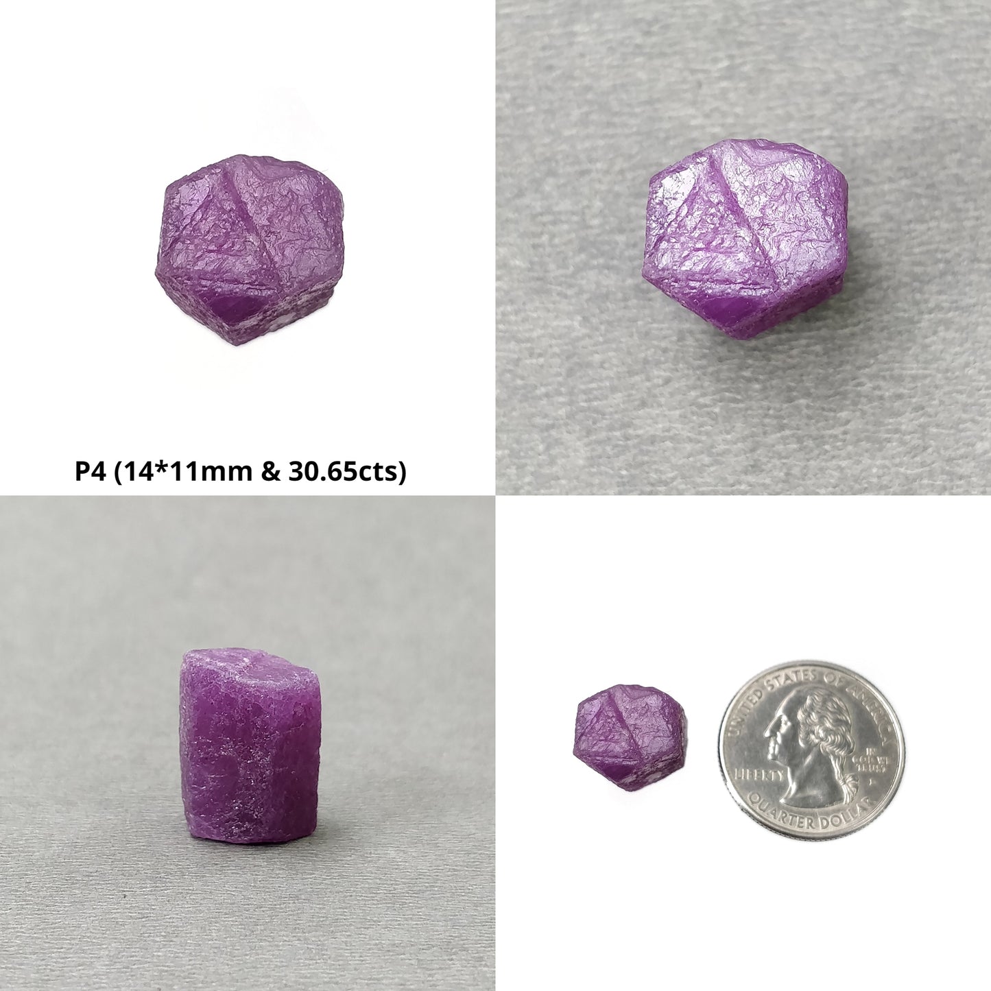 RECORD KEEPER RUBY Gemstone Crystal : Natural Untreated Unheated Red Ruby Triangle Formative Specimen 1pc
