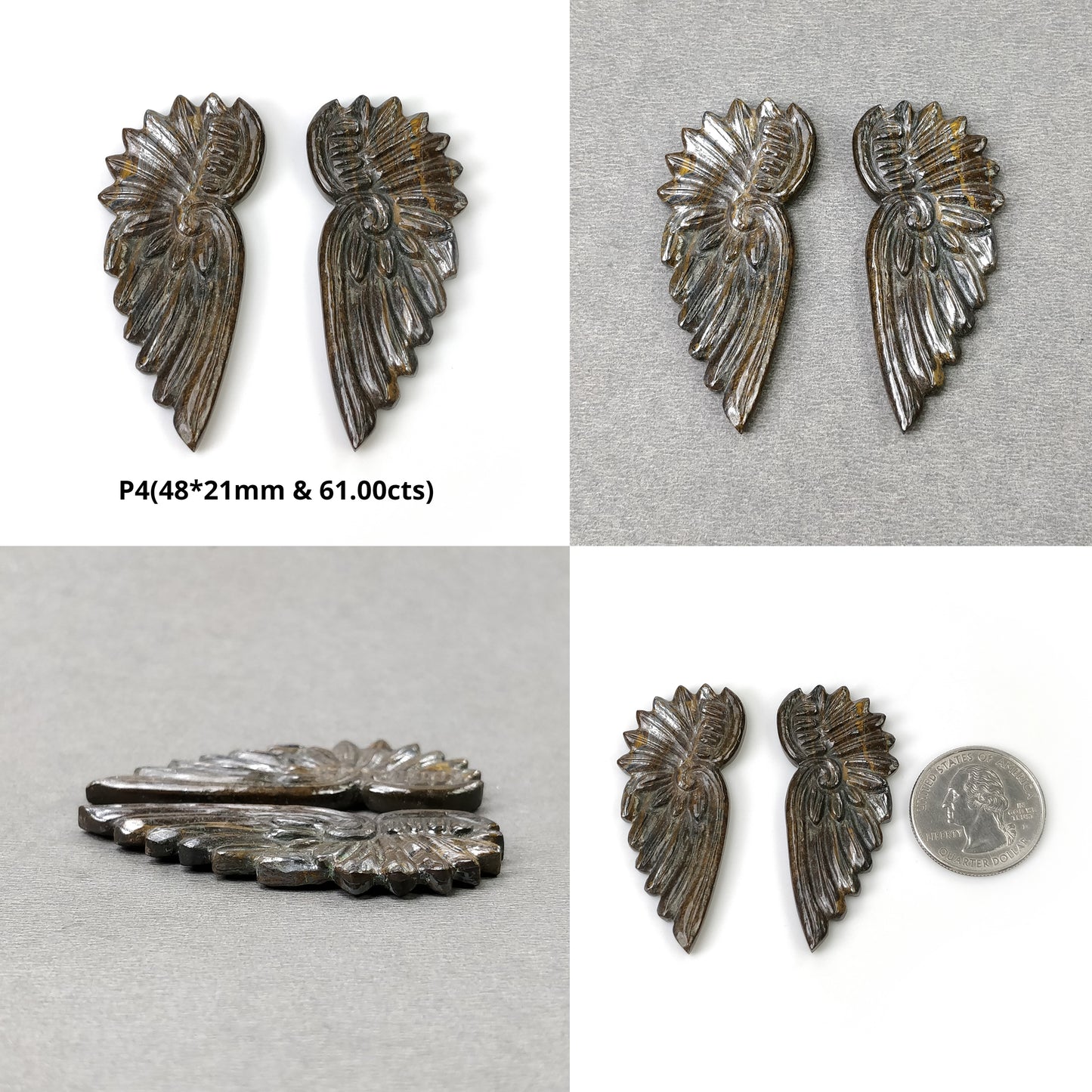 Tigers Eye Carving