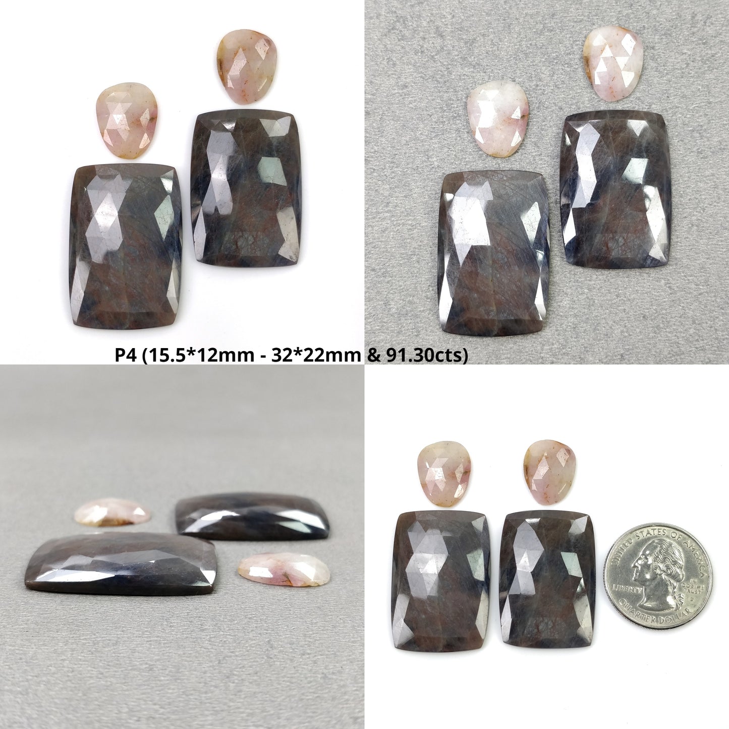 Rose Cut Sapphire