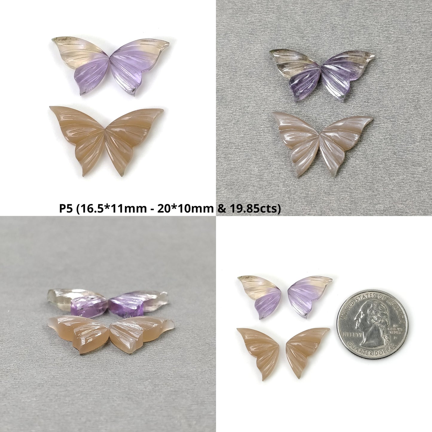 Hand Carved Butterfly