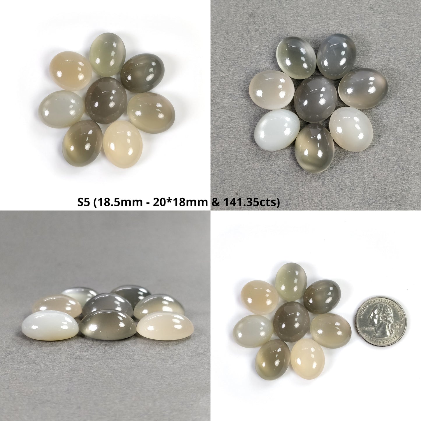 Multi Color Moonstone