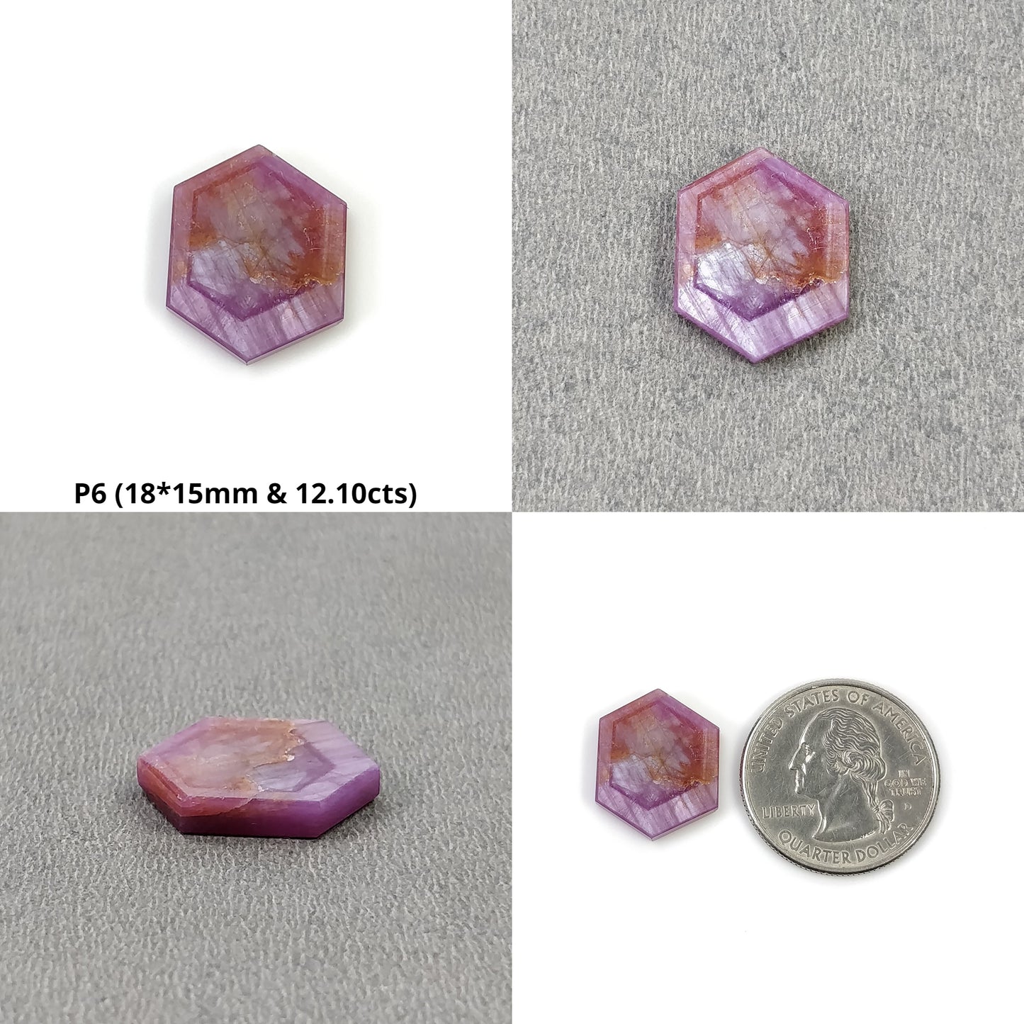 Gemstone Flat Slices