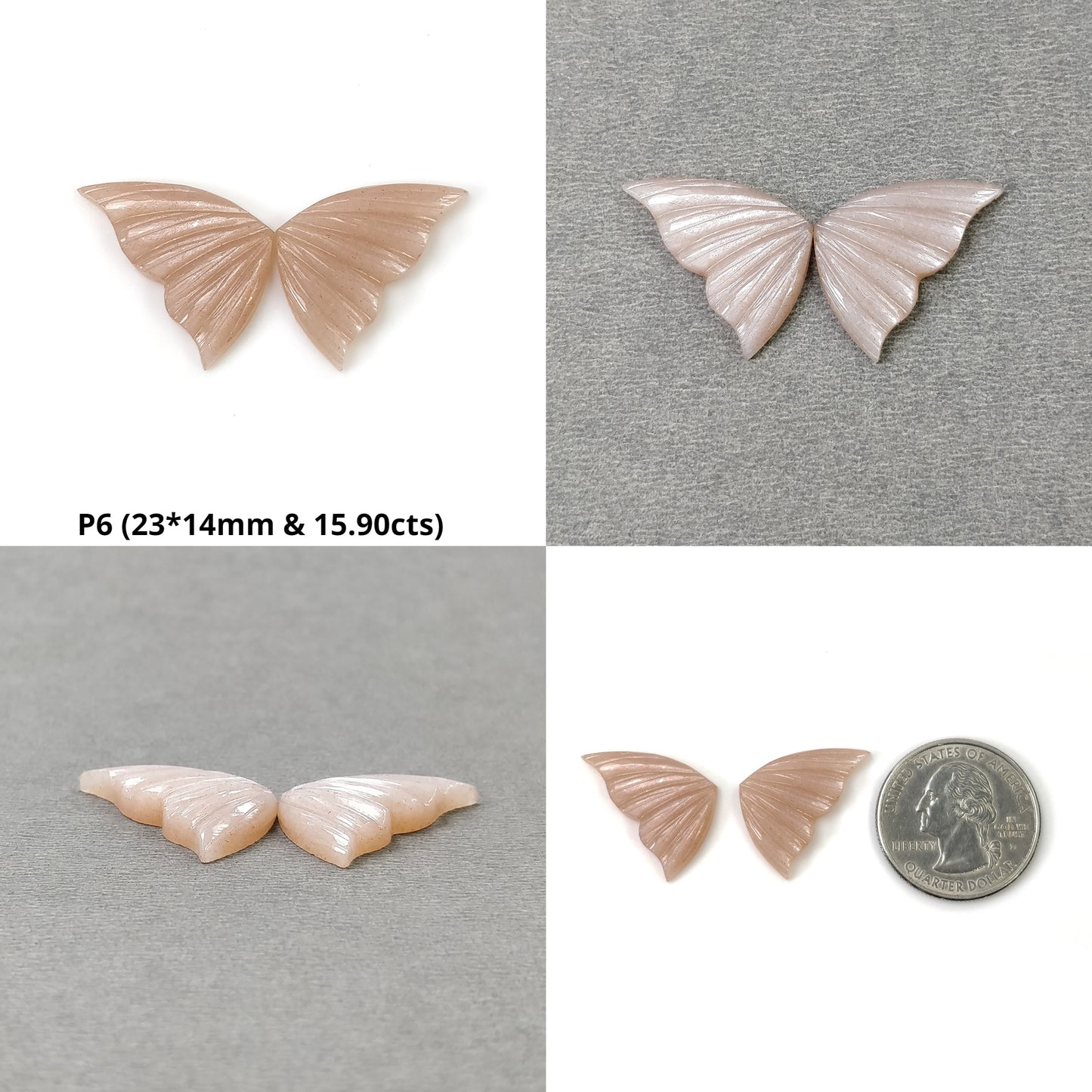 Peach Moonstone