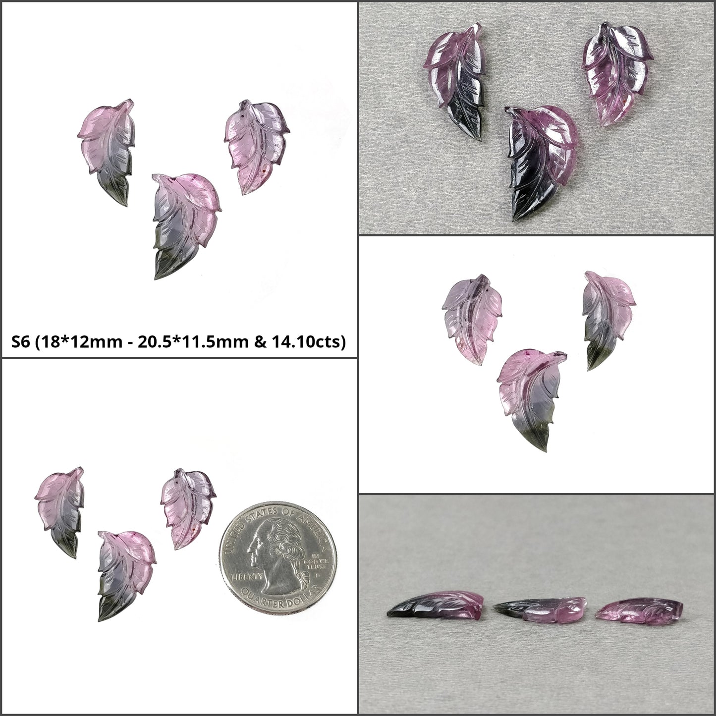Tourmaline carving