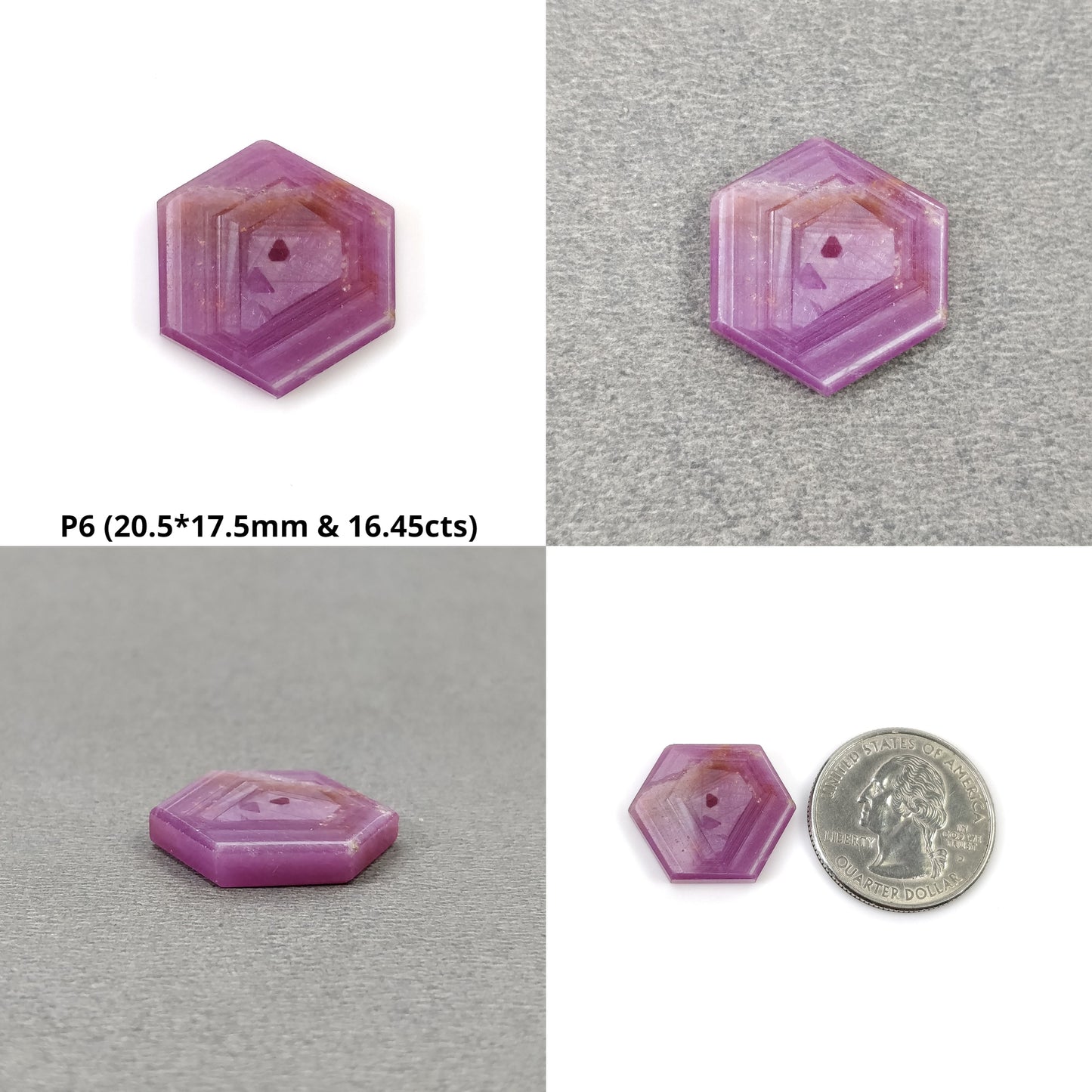 Gemstone Flat Slices
