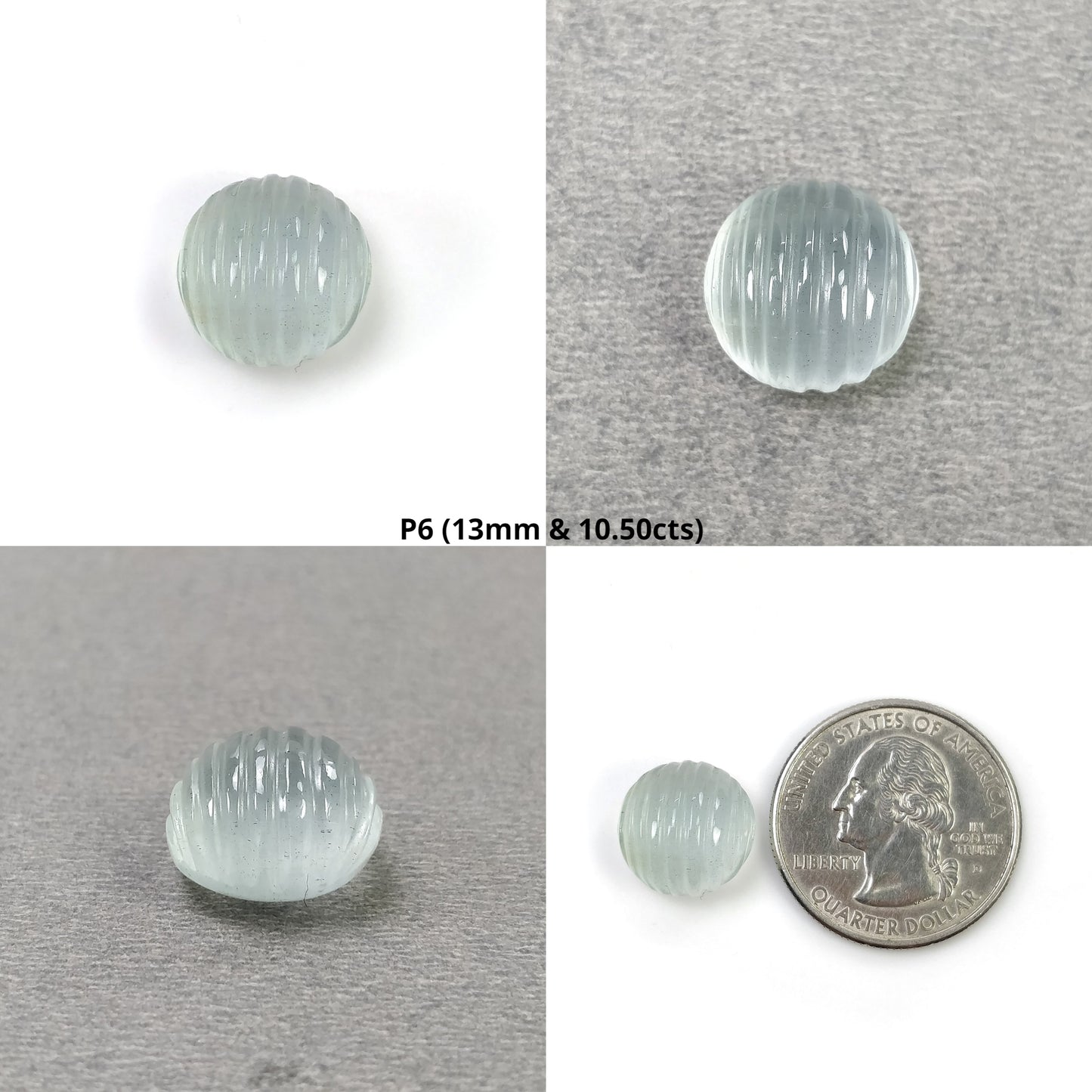Round Aquamarine