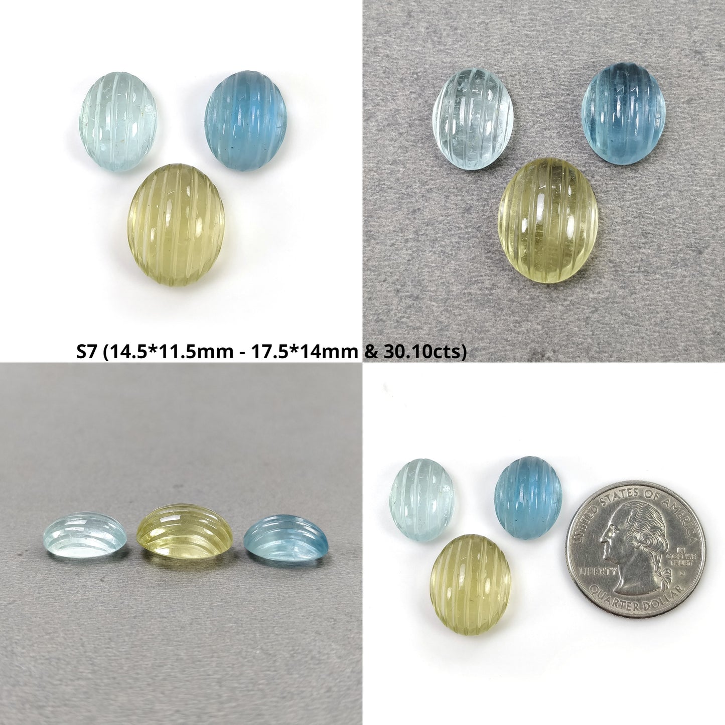 Oval Aquamarine