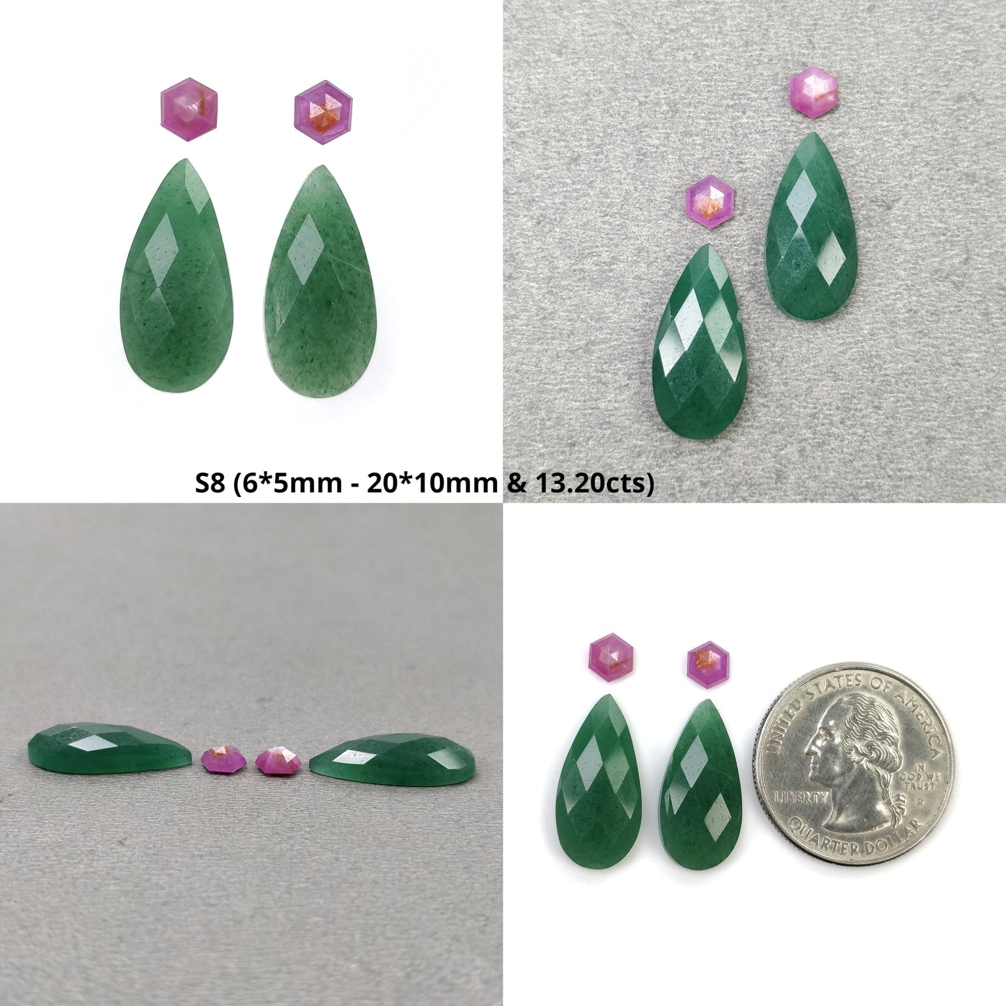 Gemstone Checker Cut