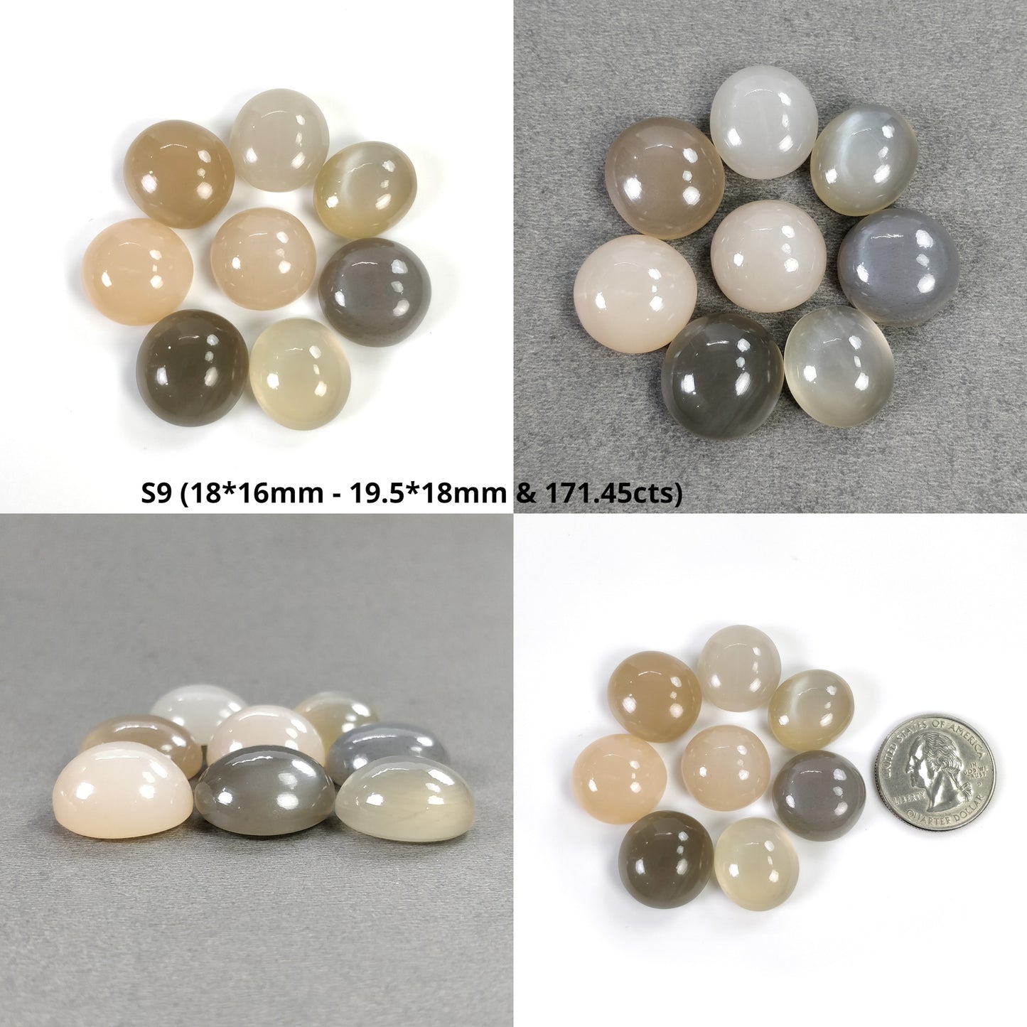 Multi Color Moonstone