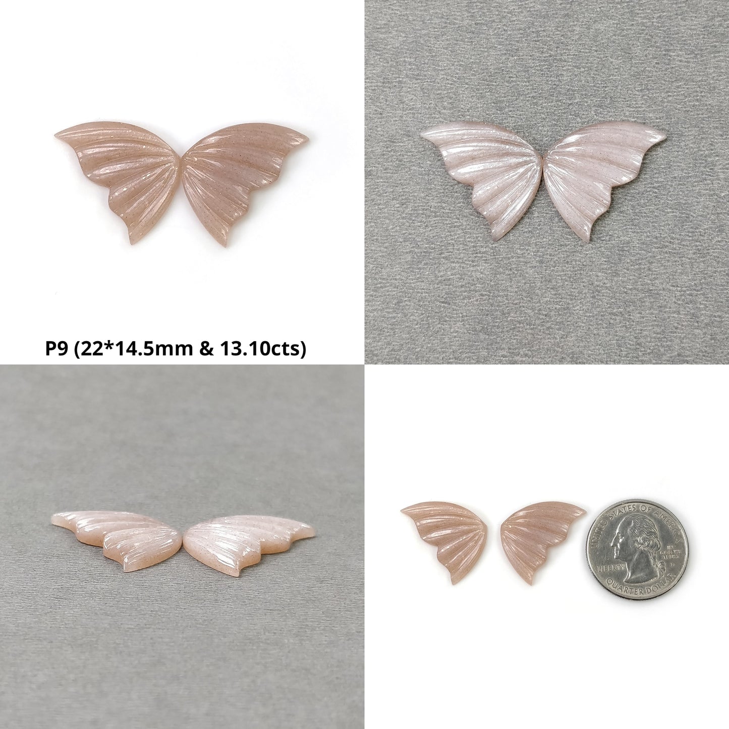 Peach Moonstone