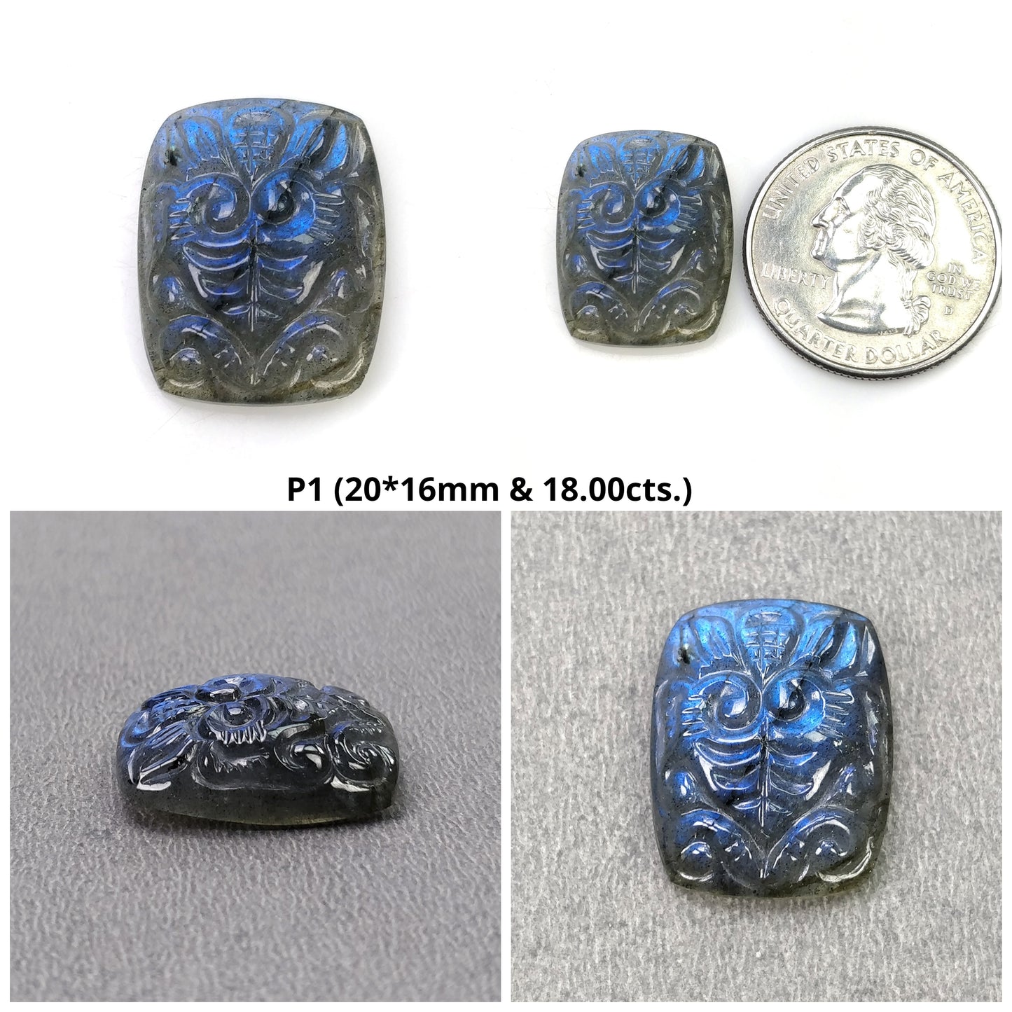 Labradorite Carving