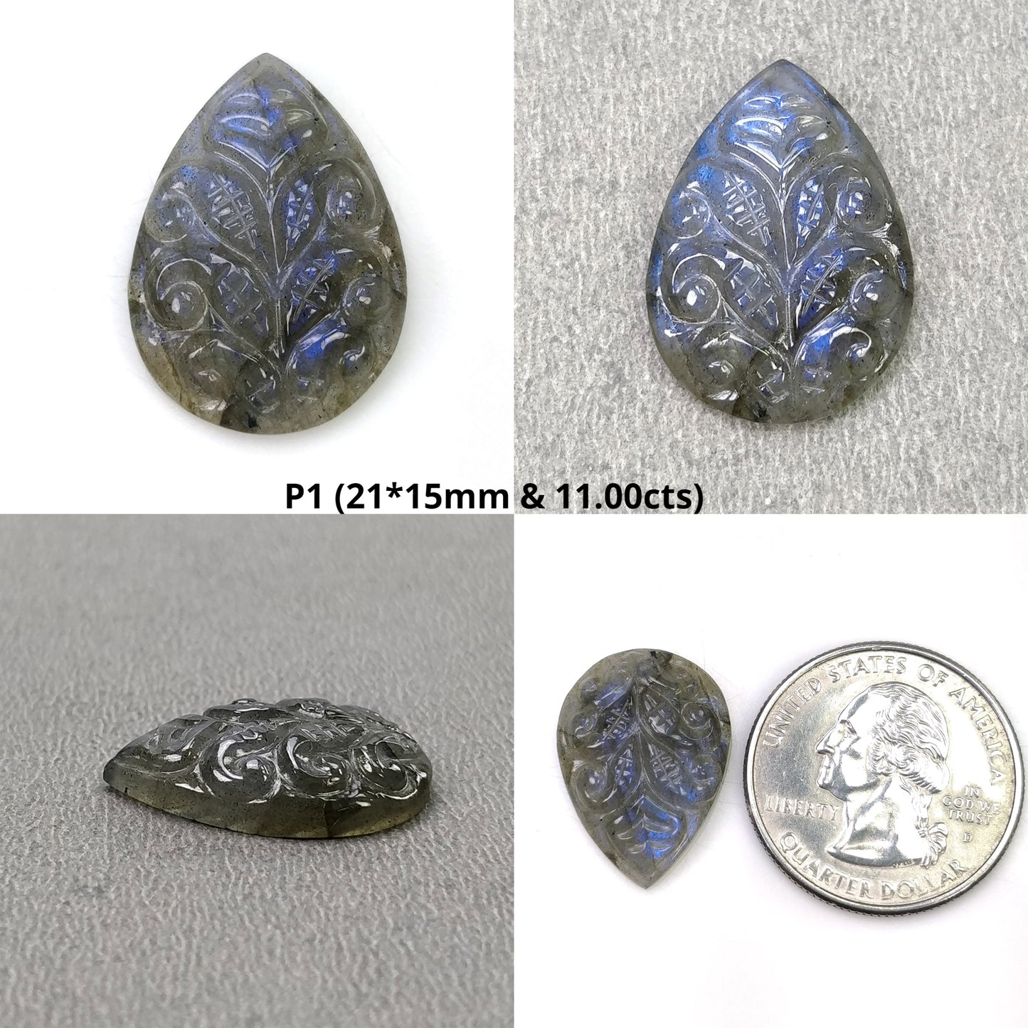 Labradorite Carving