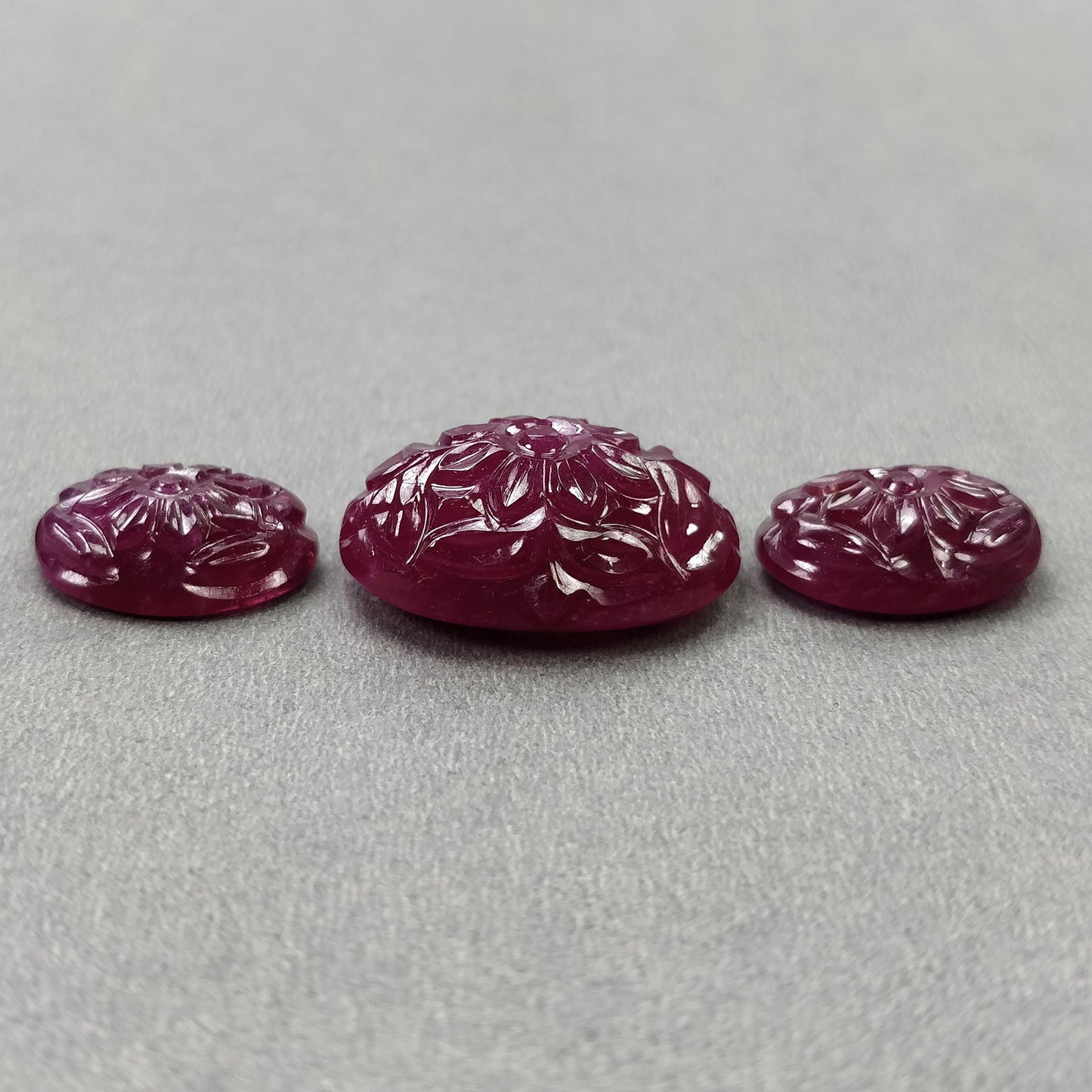 Hand Carved Ruby