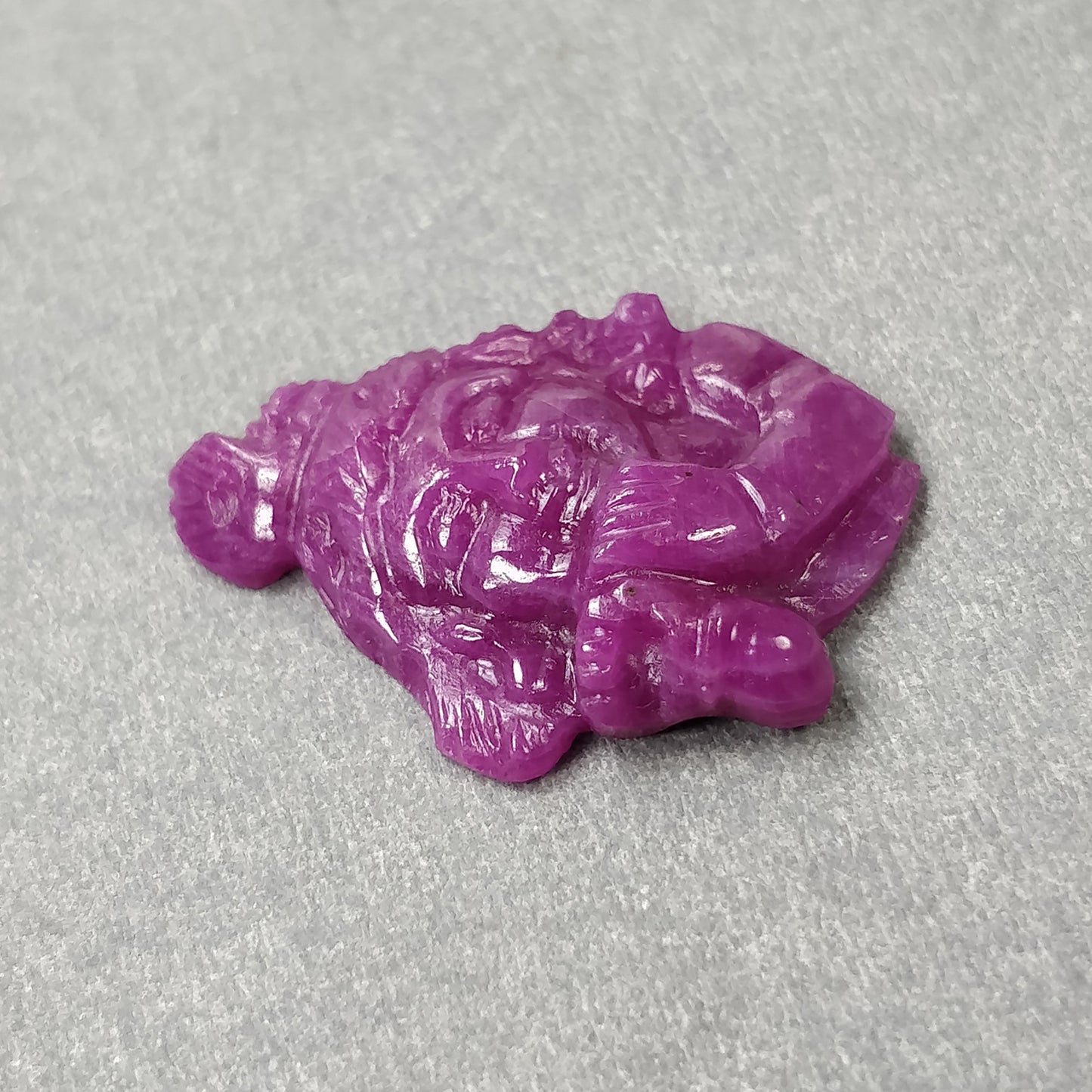 Hand Carved Ruby