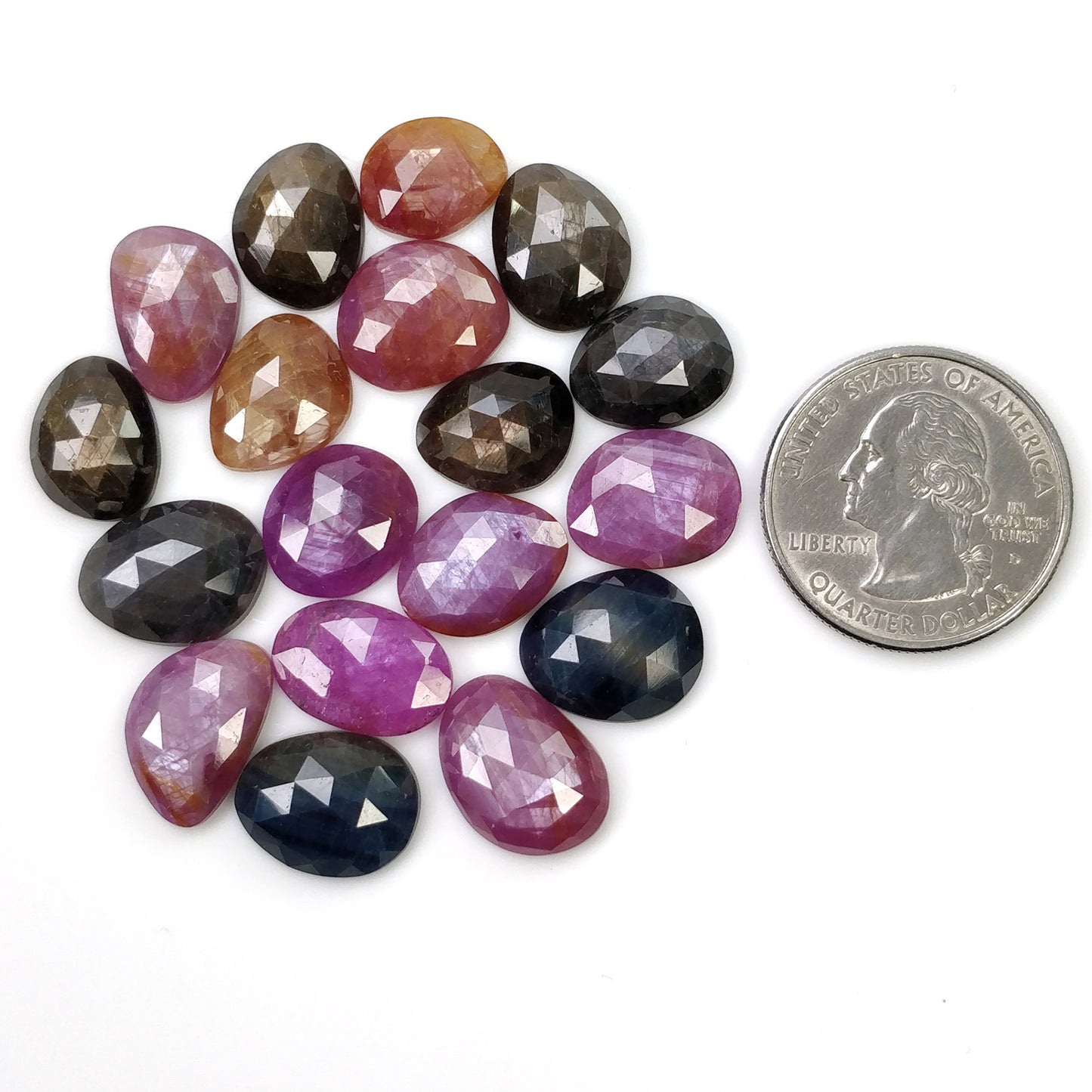 Rose Cut Sapphire