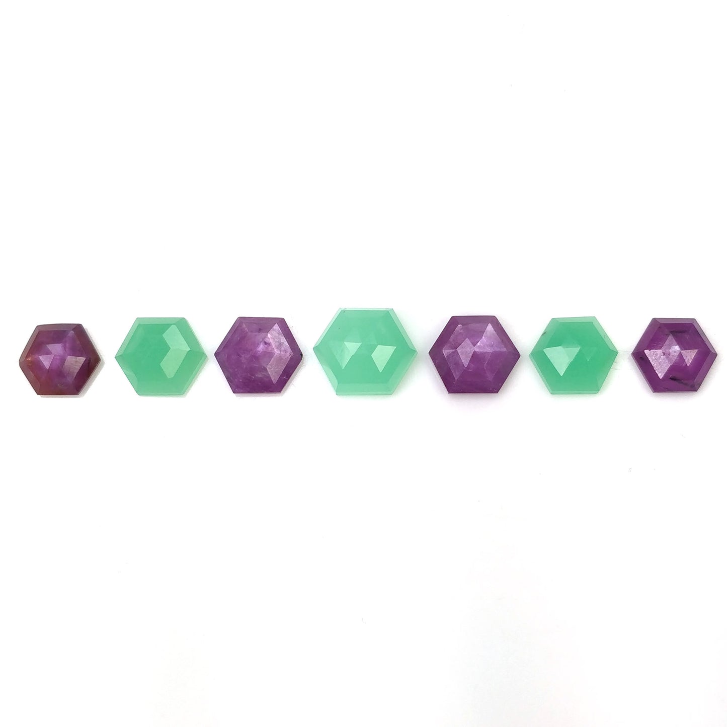 Hexagon Chrysoprase