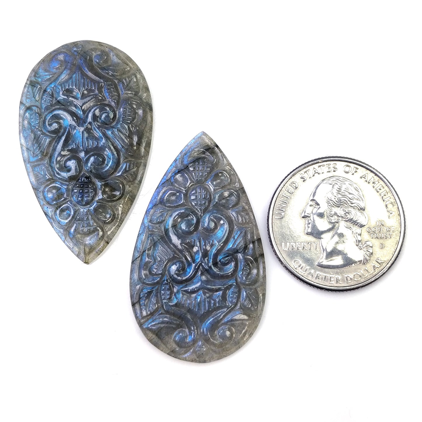 Pear Shape Labradorite